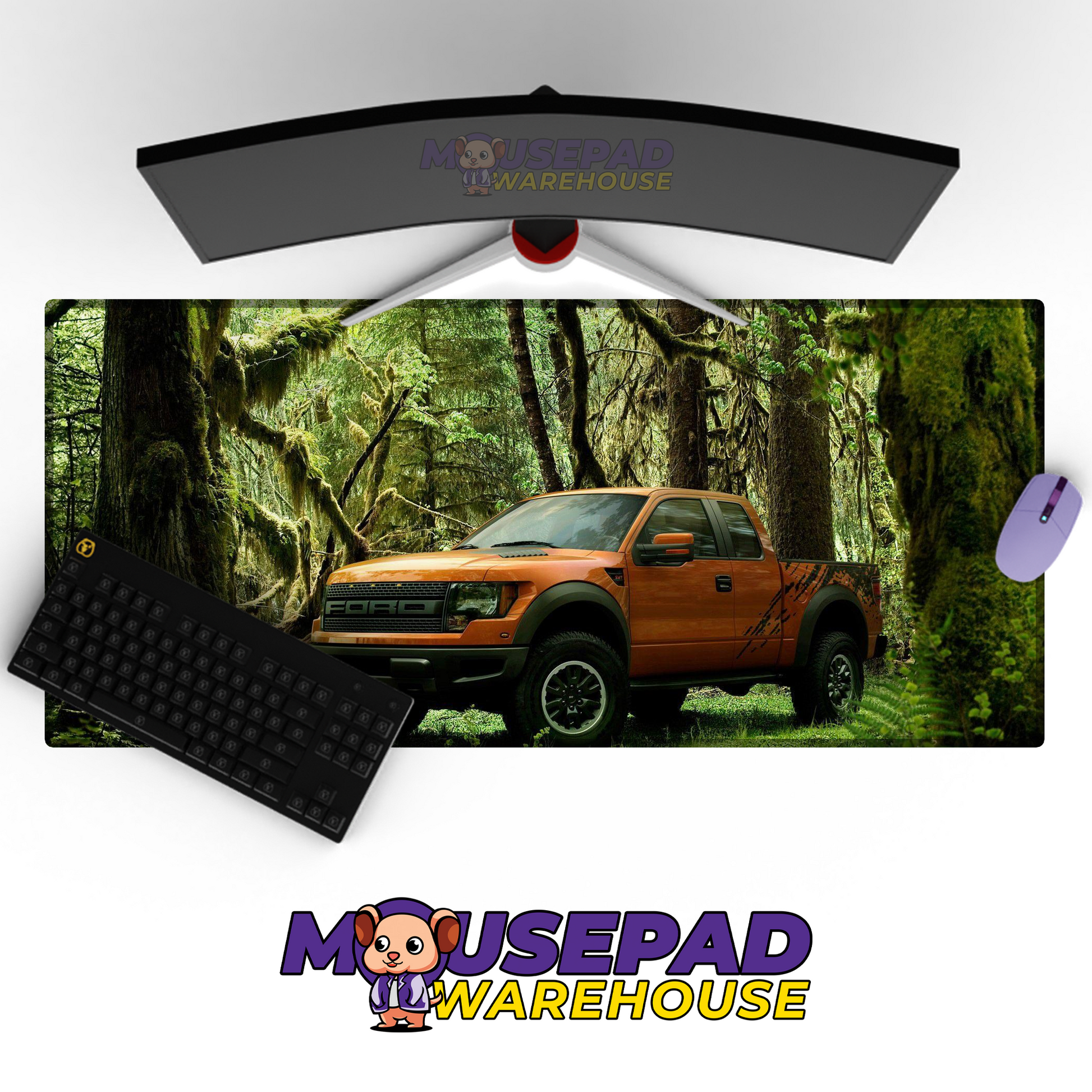 Ford F150 Raptor V29 Mousepad Mockup