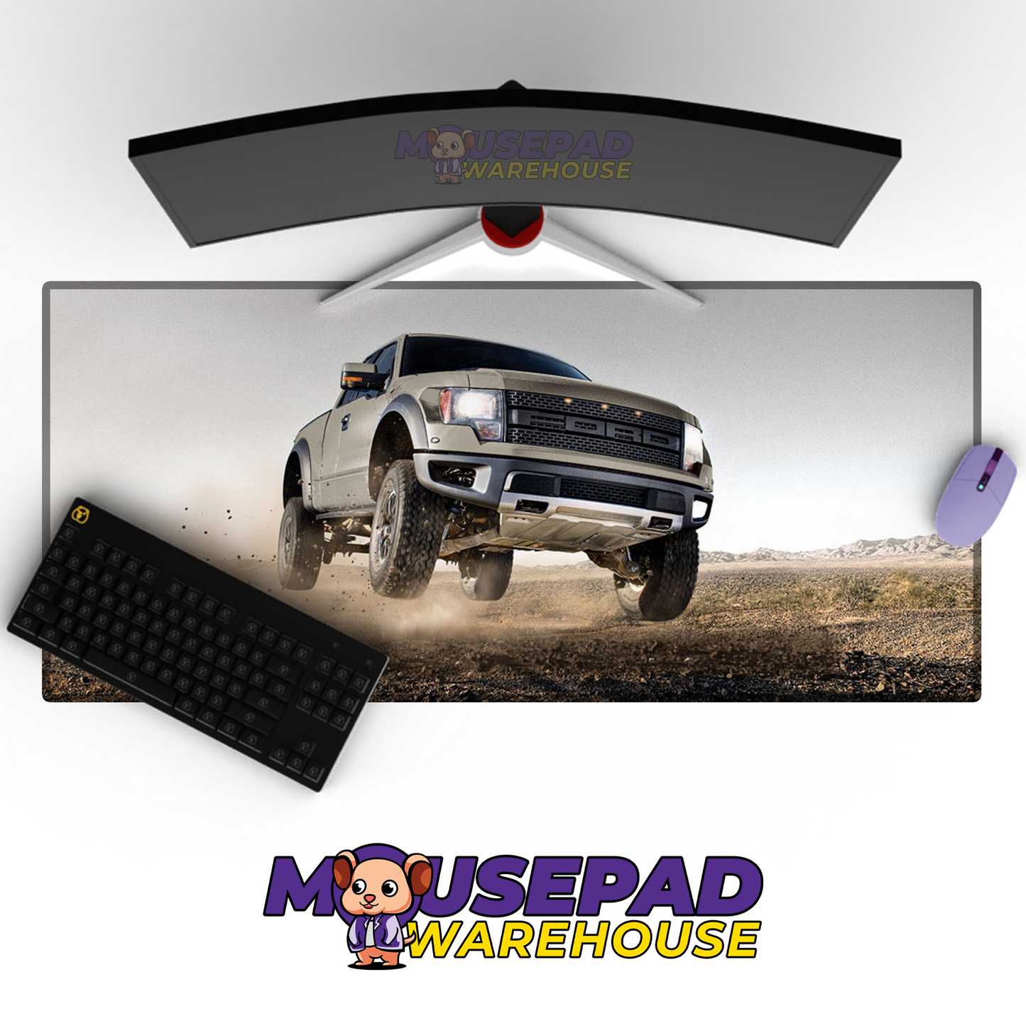 Ford F150 Raptor V2 Mousepad Mockup
