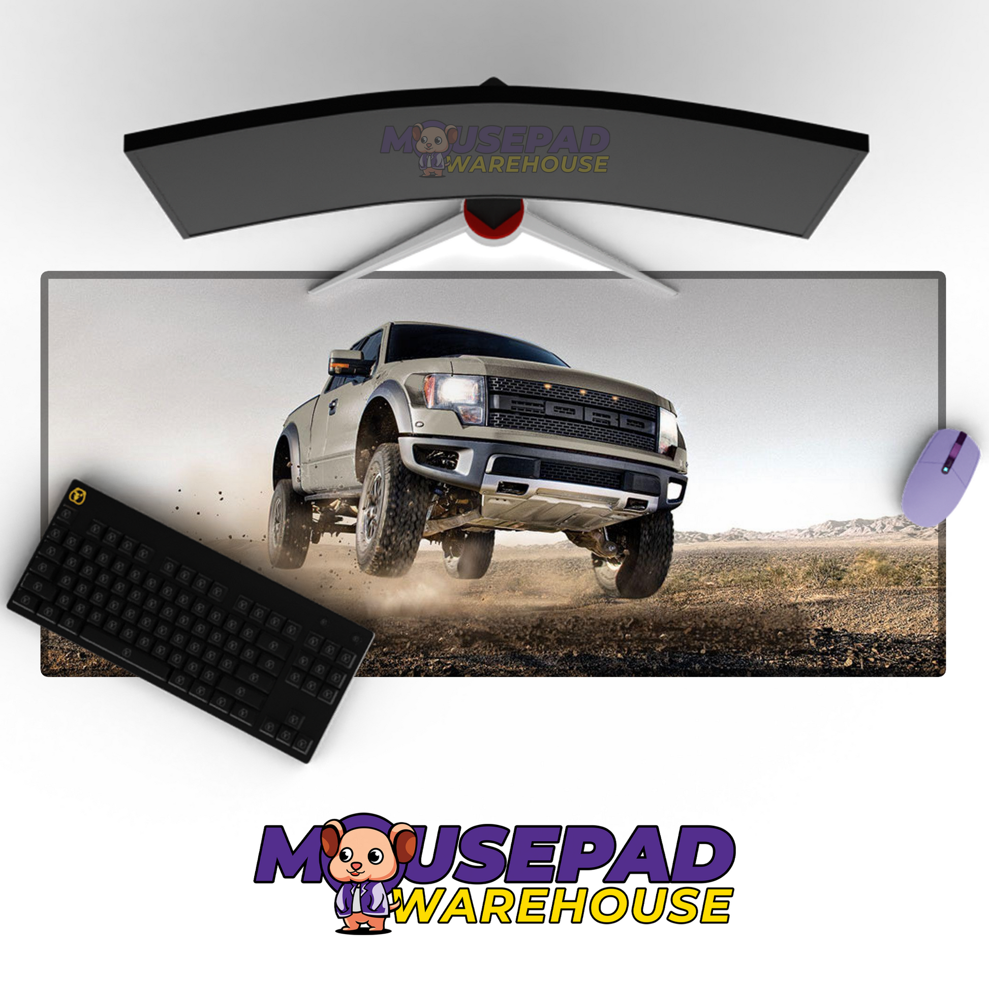 Ford F150 Raptor V2 Mousepad Mockup