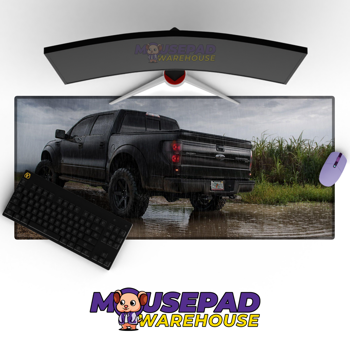 Ford F150 Raptor V5 Mousepad Mockup