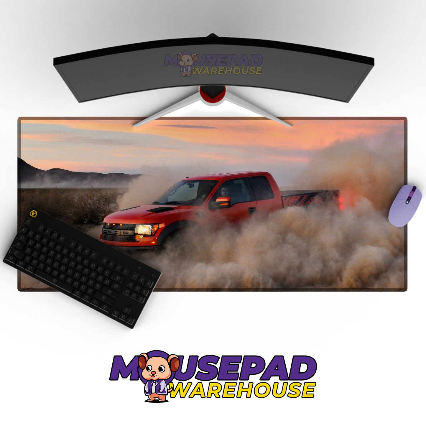 Ford F150 Raptor V9 Mousepad Mockup