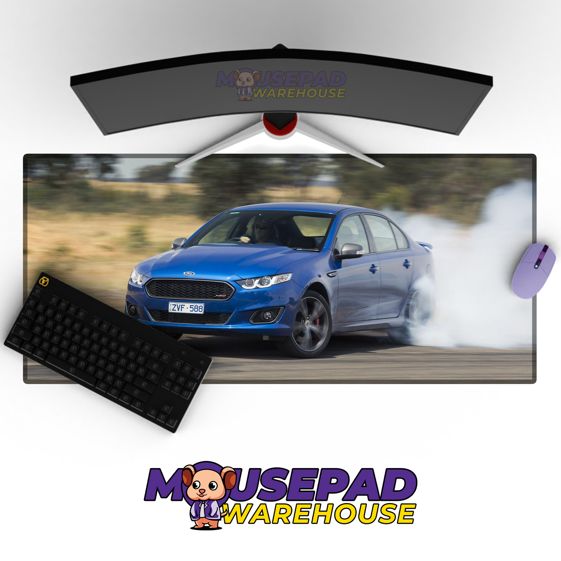 Ford Falcon XR6 V11 Mousepad Mockup