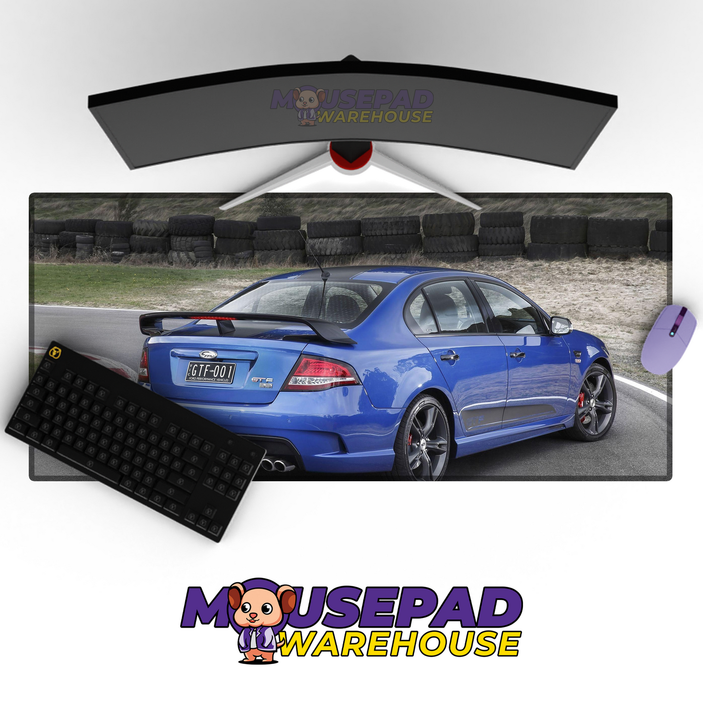 Ford Falcon XR6 V14 Mousepad Mockup