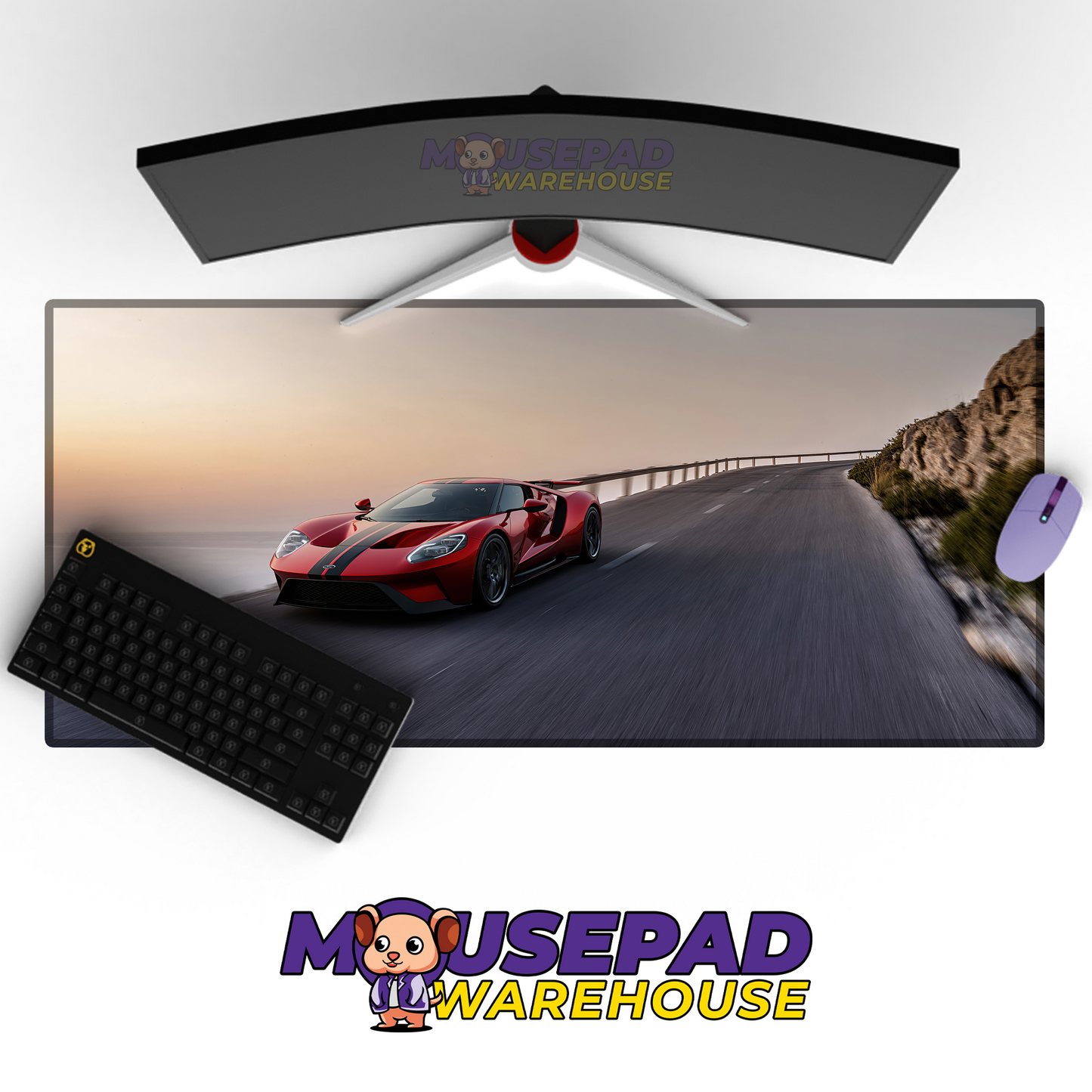 Ford GT V10 Mousepad Mockup