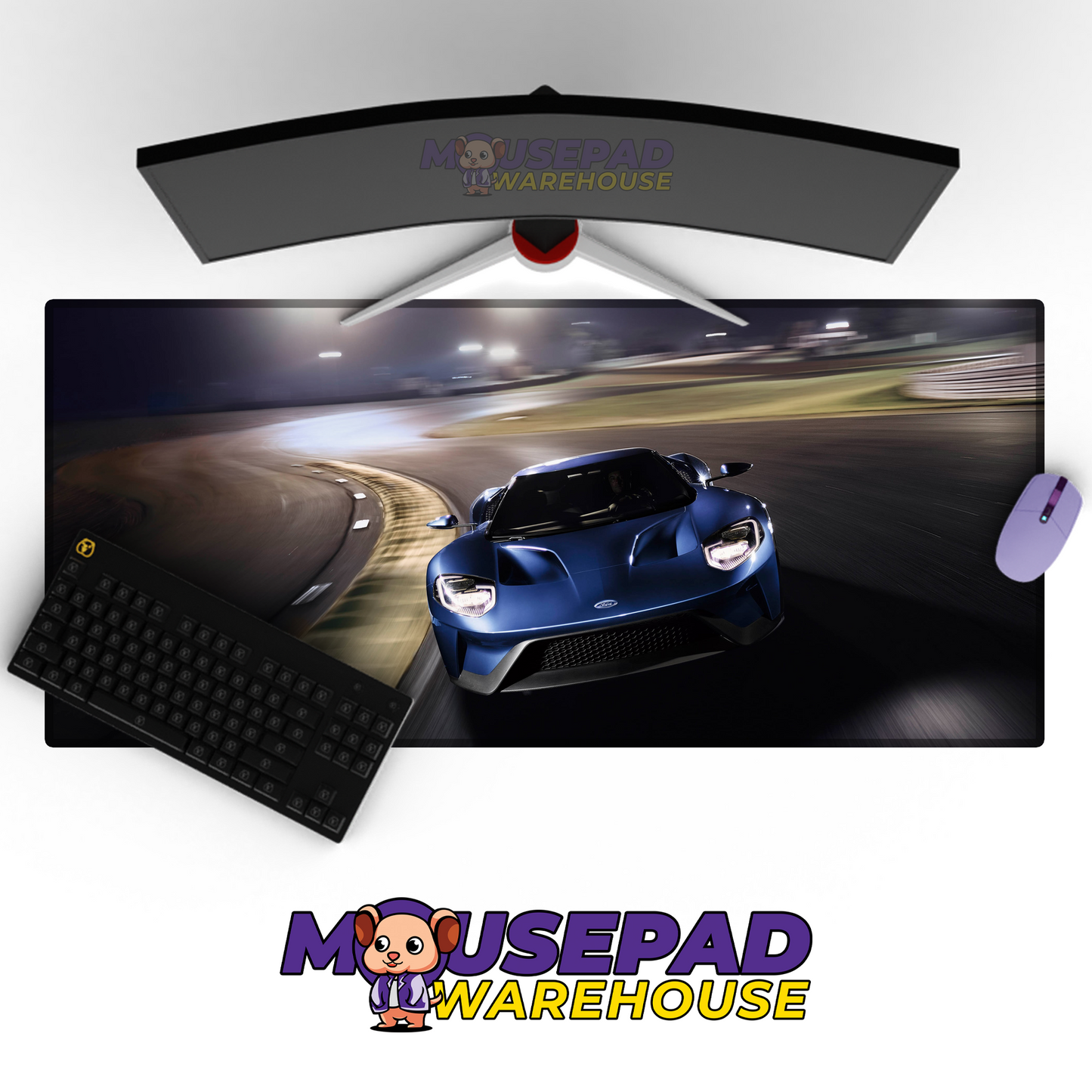 Ford GT V15 Mousepad Mockup