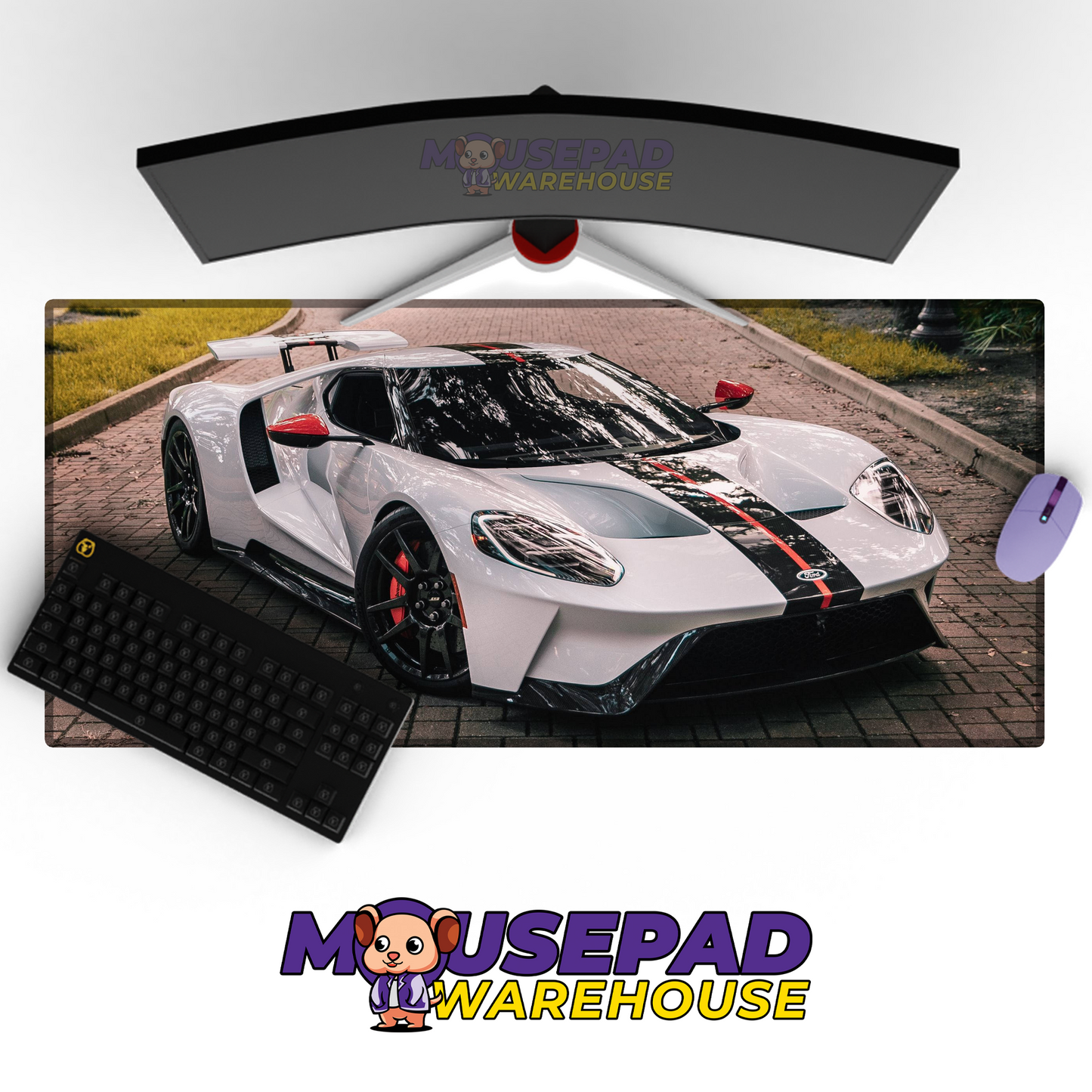 Ford GT V1 Mousepad Mockup