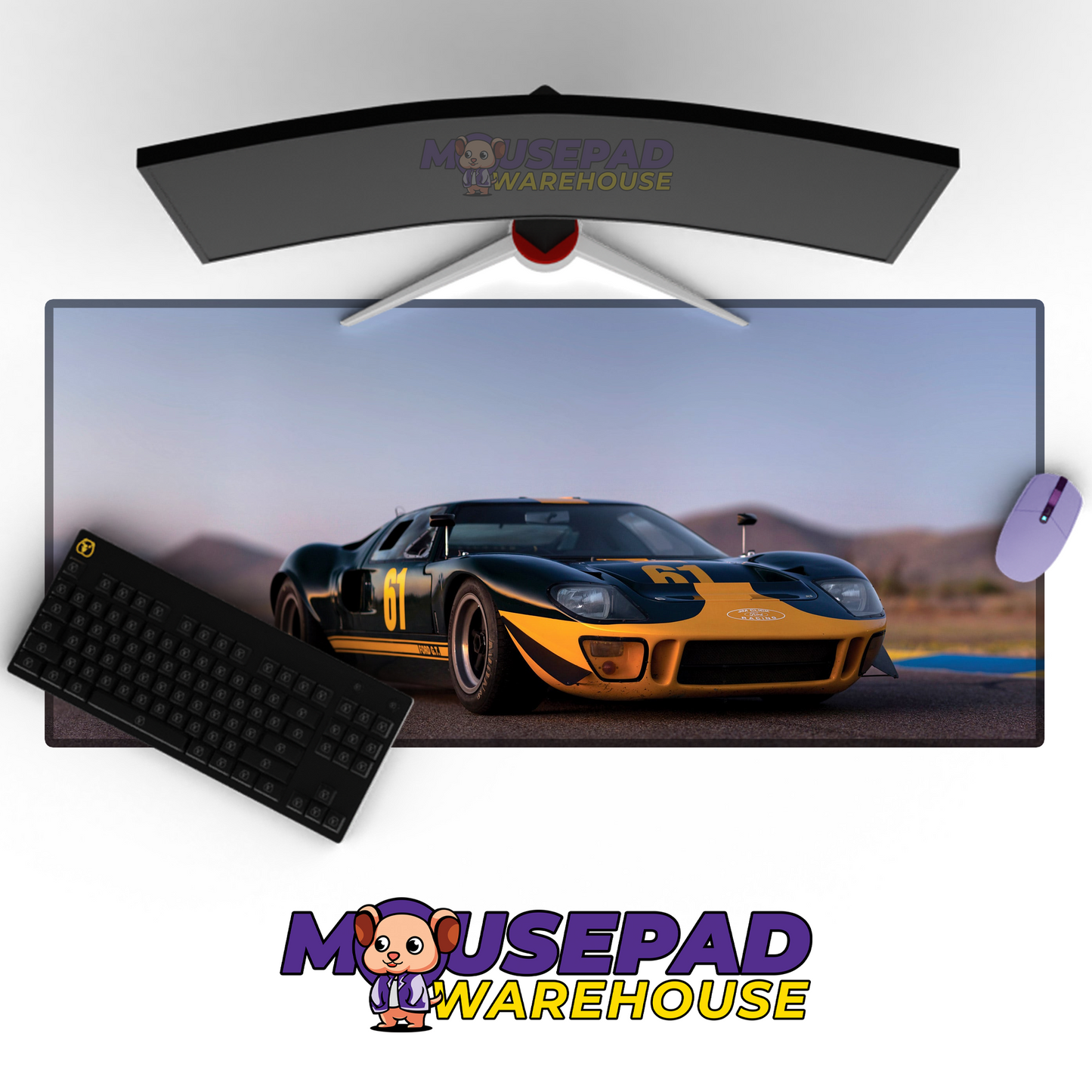 Ford GT V26 Mousepad Mockup