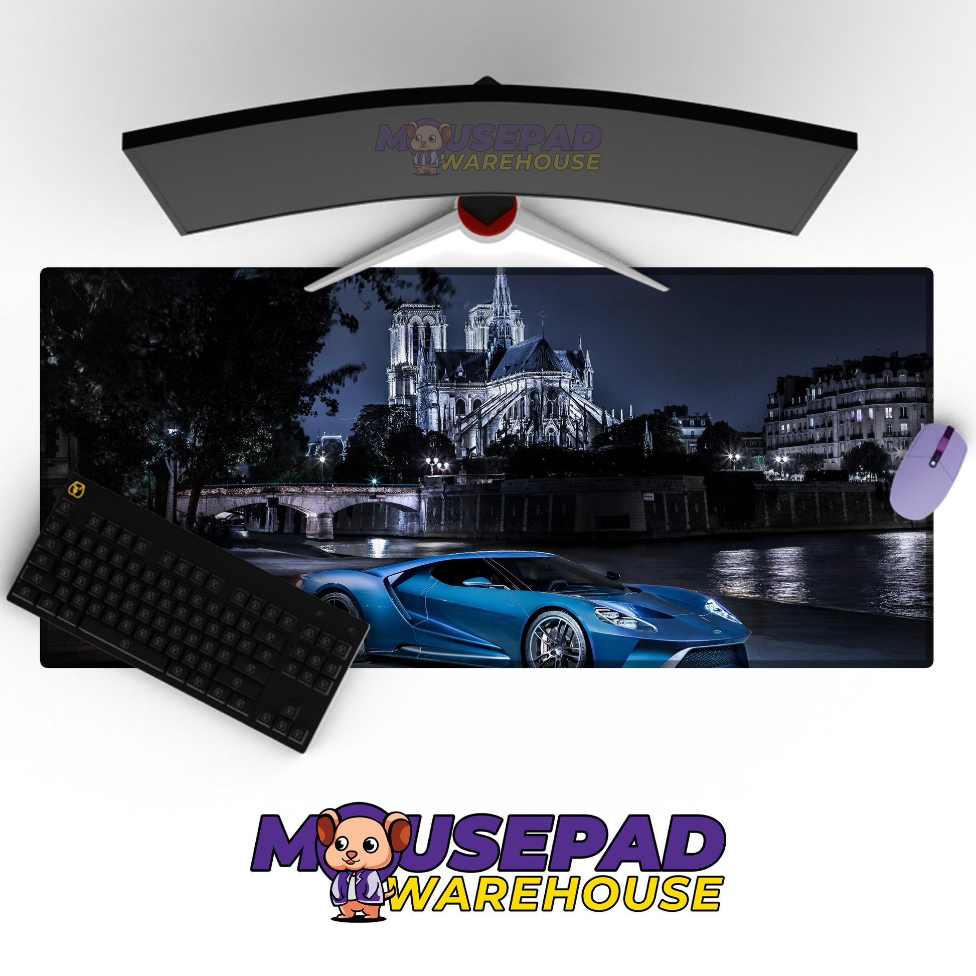 Ford GT V3 Mousepad Mockup