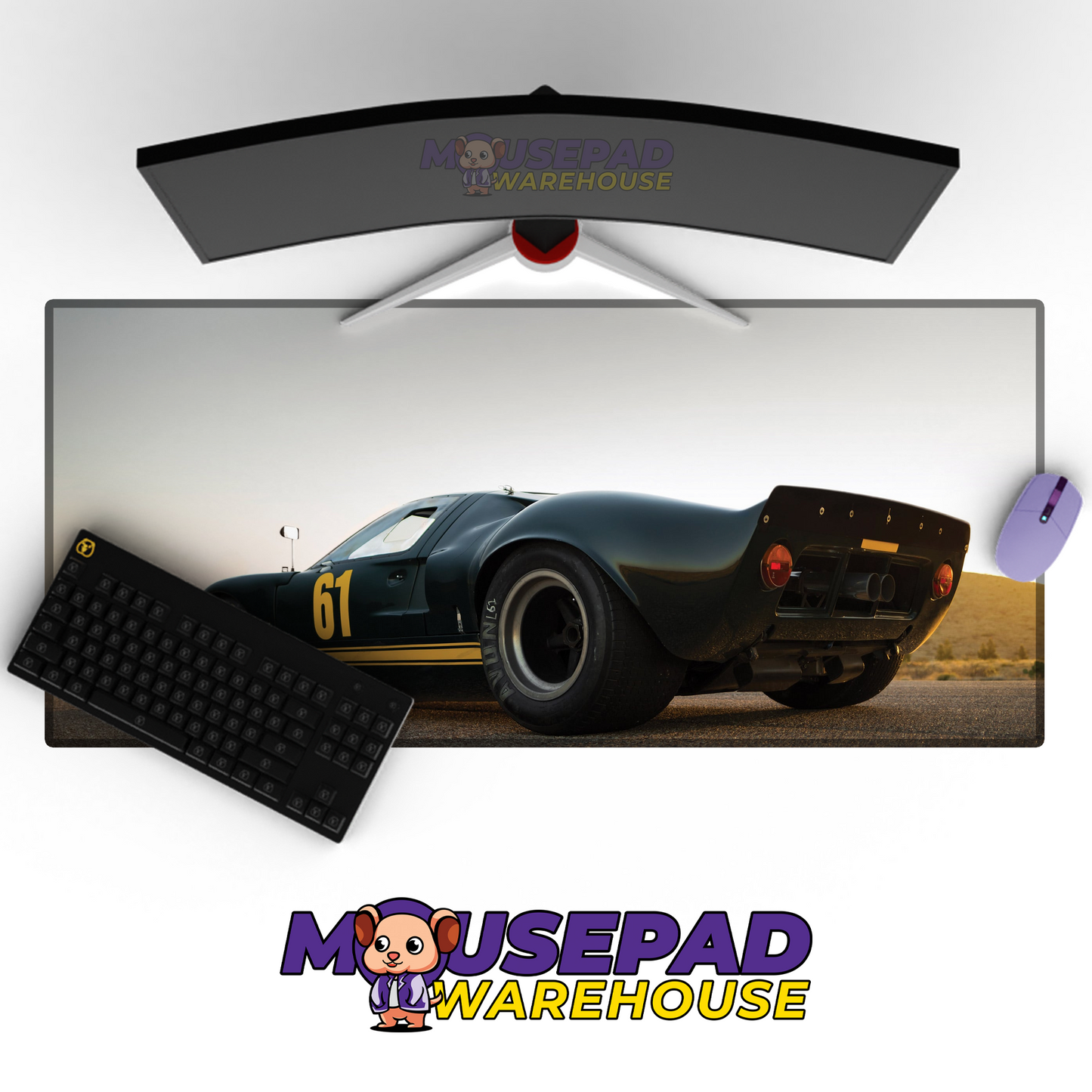 Ford GT V4 Mousepad Mockup