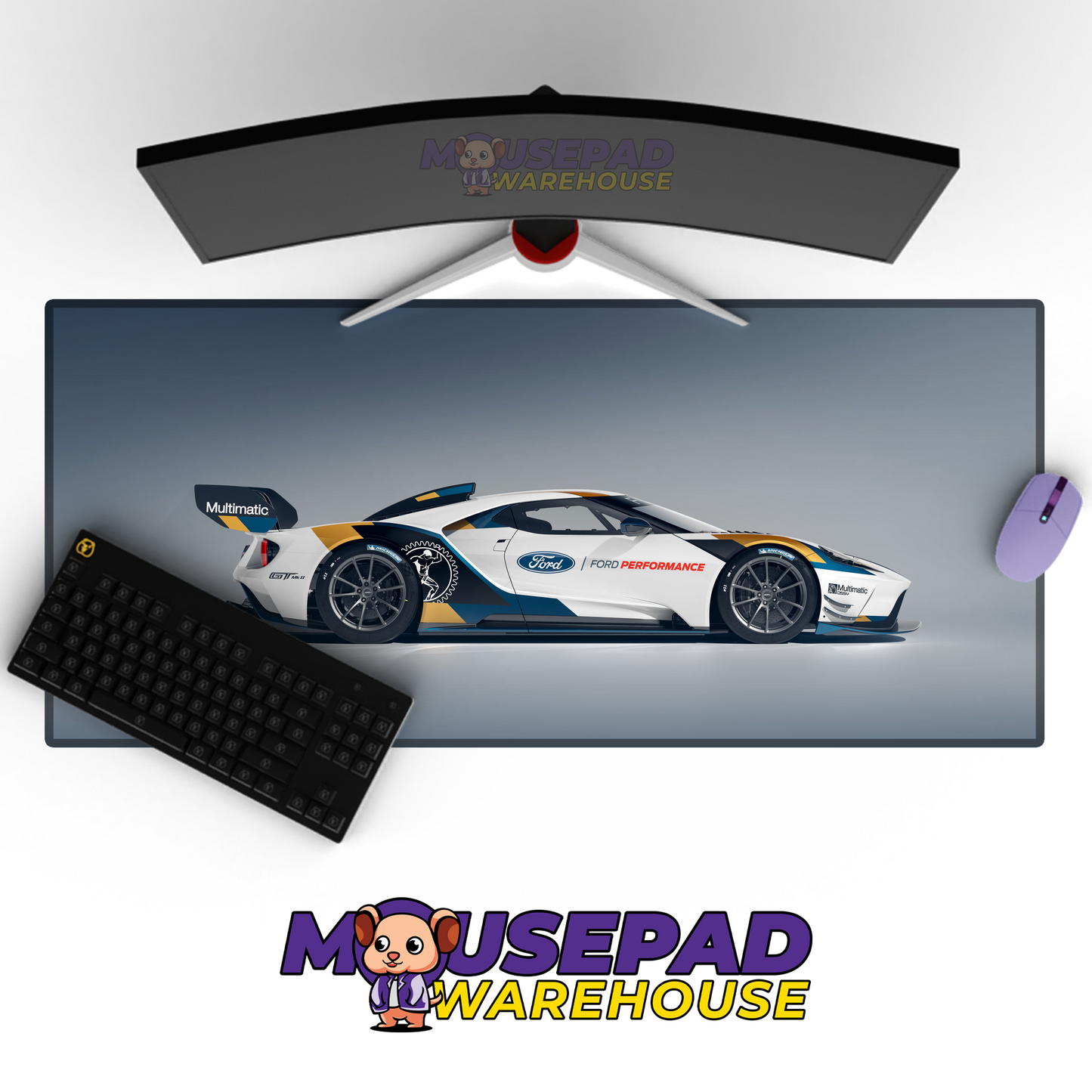 Ford GT V5 Mousepad Mockup
