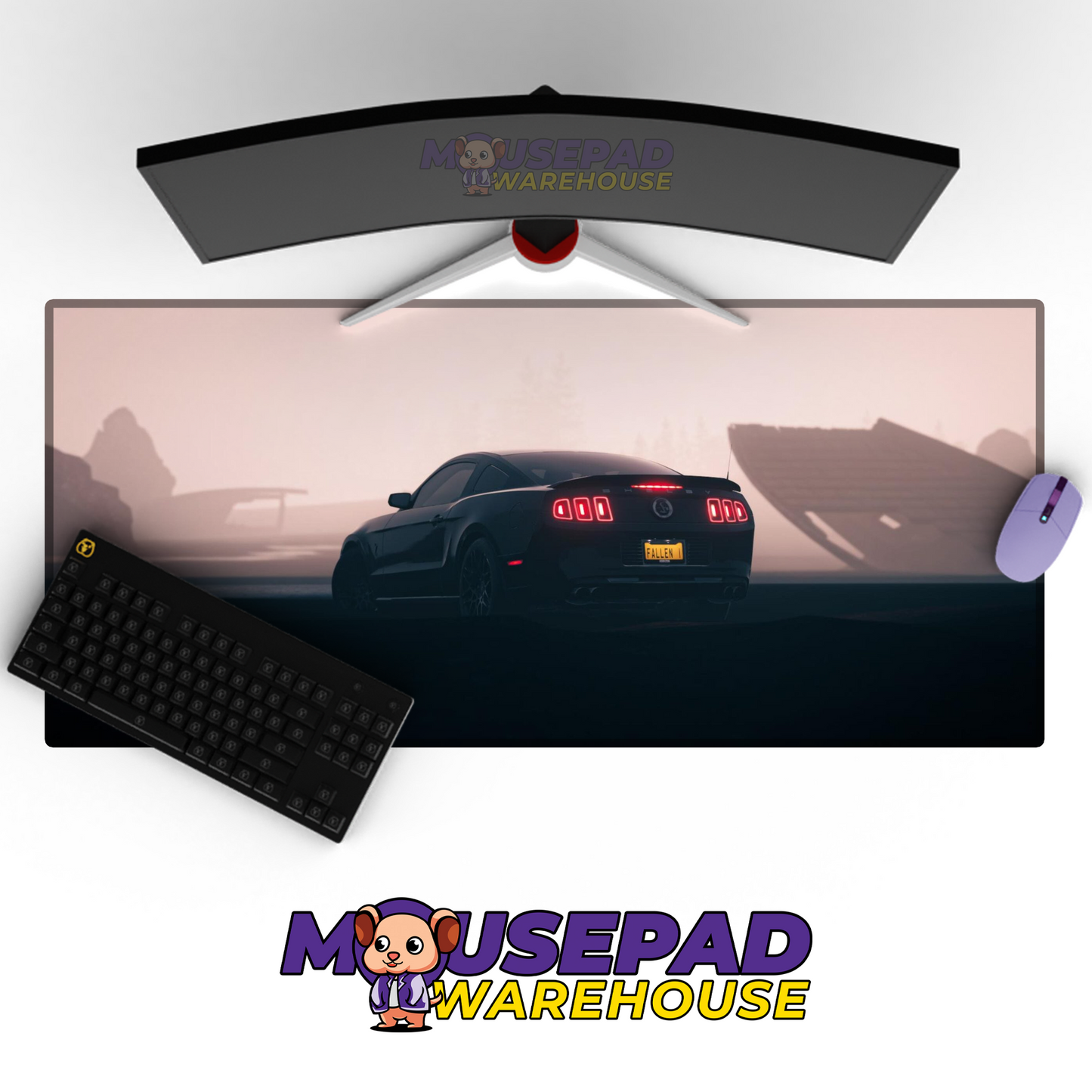 Ford Mustang GT V10 Mousepad Mockup