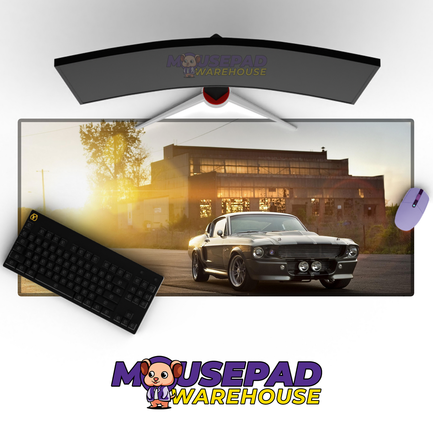 Ford Mustang GT V11 Mousepad Mockup