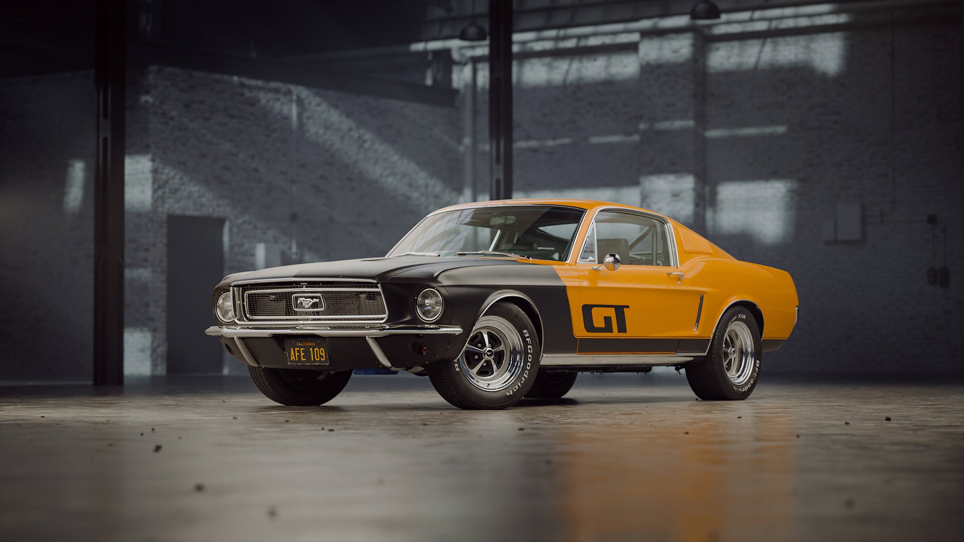 Ford Mustang GT V1 Mousepad