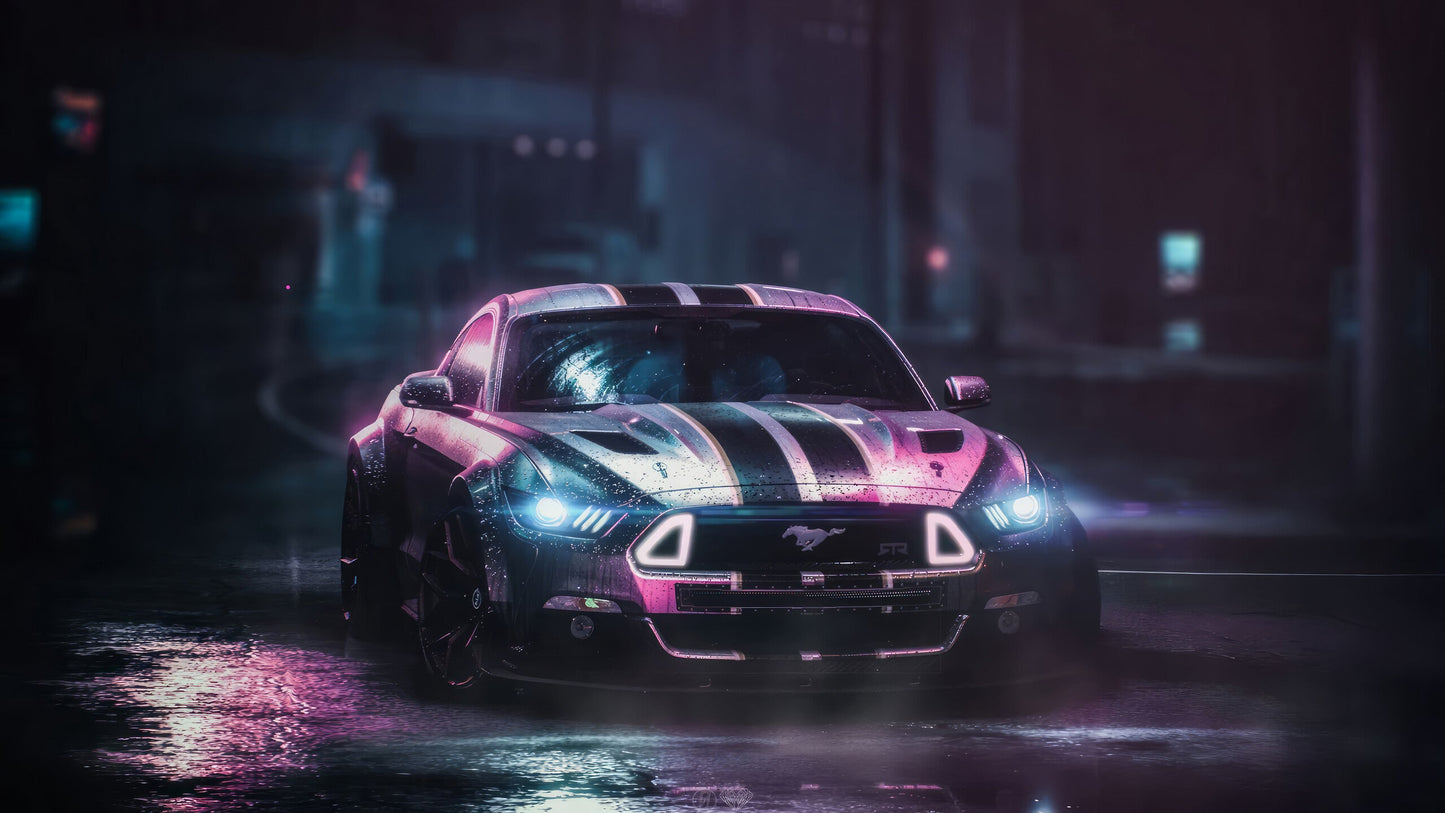Ford Mustang GT V22 Mousepad