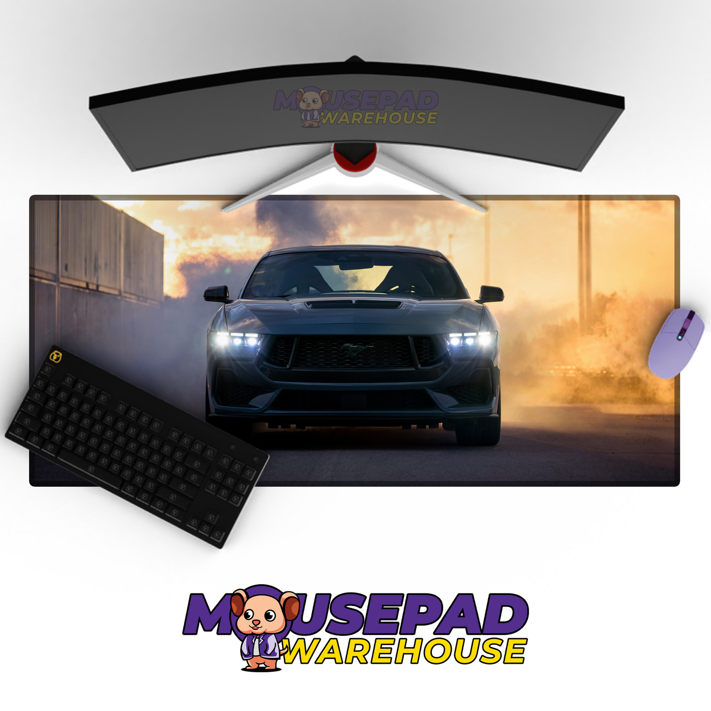 Ford Mustang GT V23 Mousepad Mockup