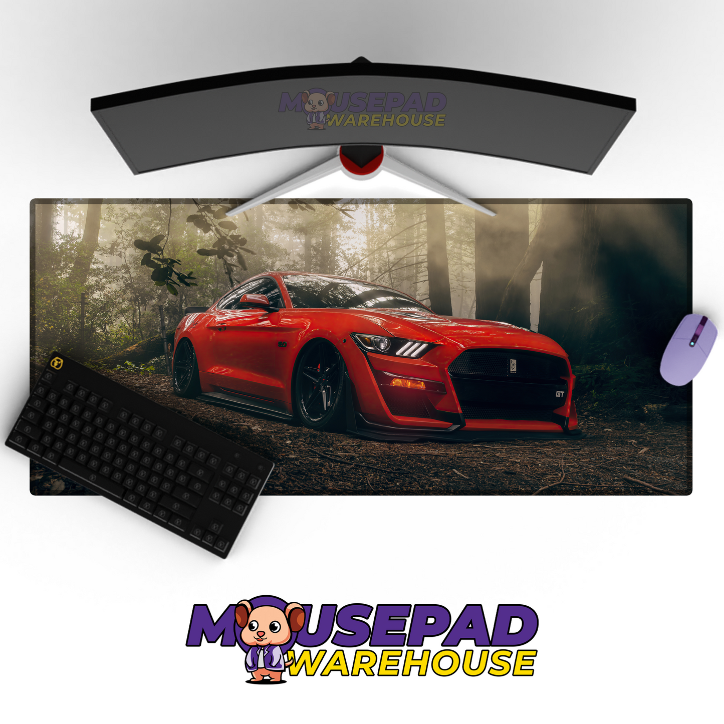 Ford Mustang GT V26 Mousepad Mockup