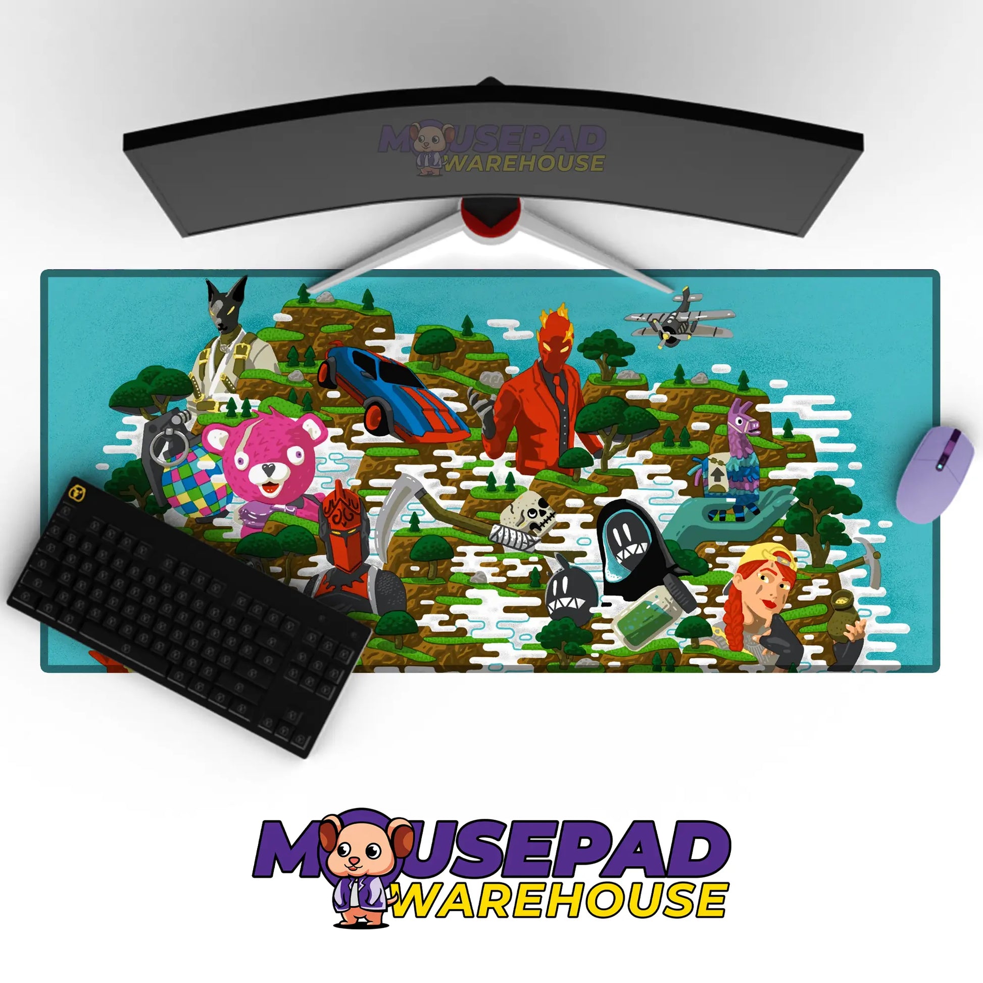 Fortnite Game Mousepad 1305972 MousepadWarehouse.com