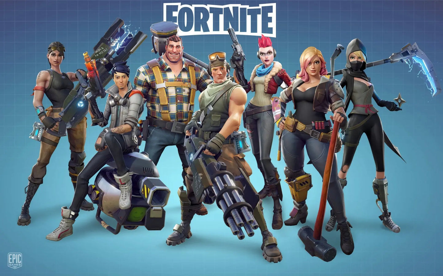 Fortnite Game Mousepad 865215 MousepadWarehouse.com