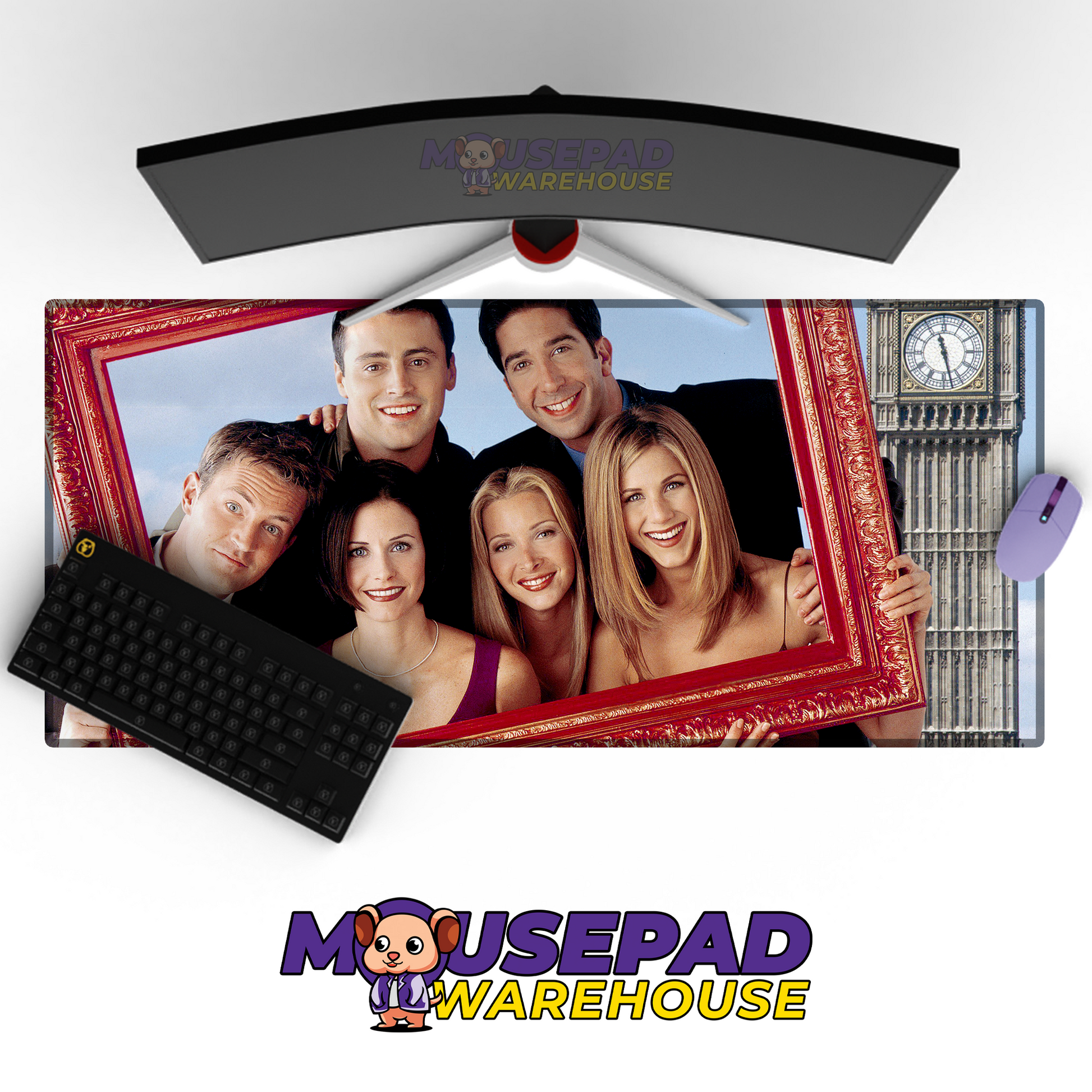 Friends V1 Mousepad Mockup