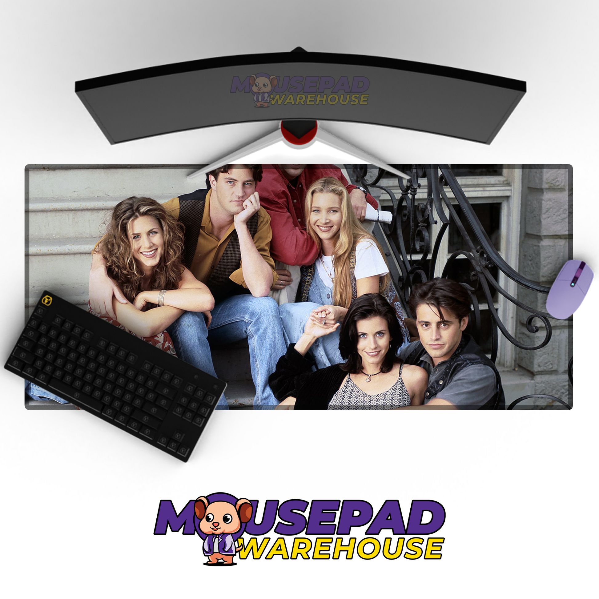 Friends V25 Mousepad Mockup