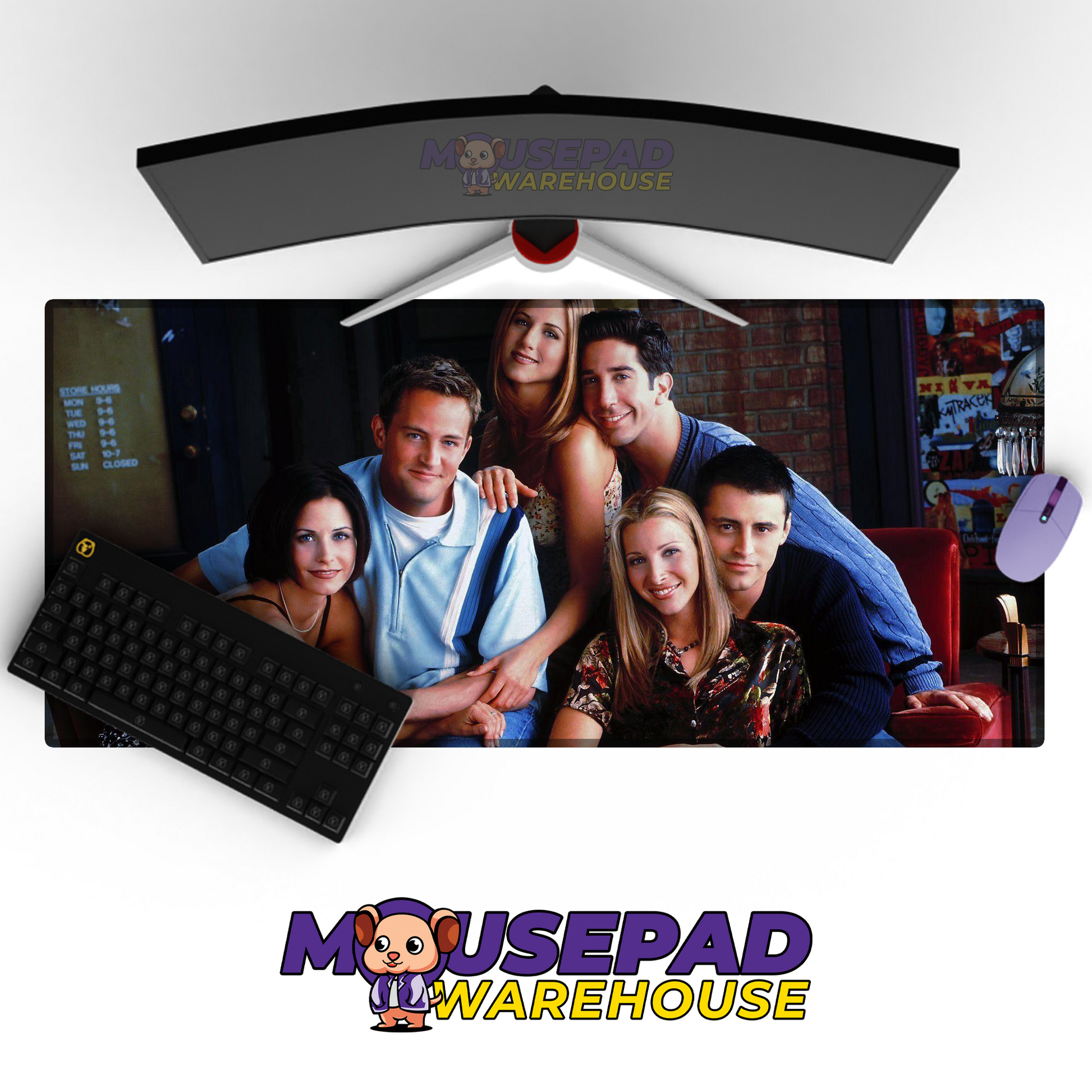Friends V27 Mousepad Mockup