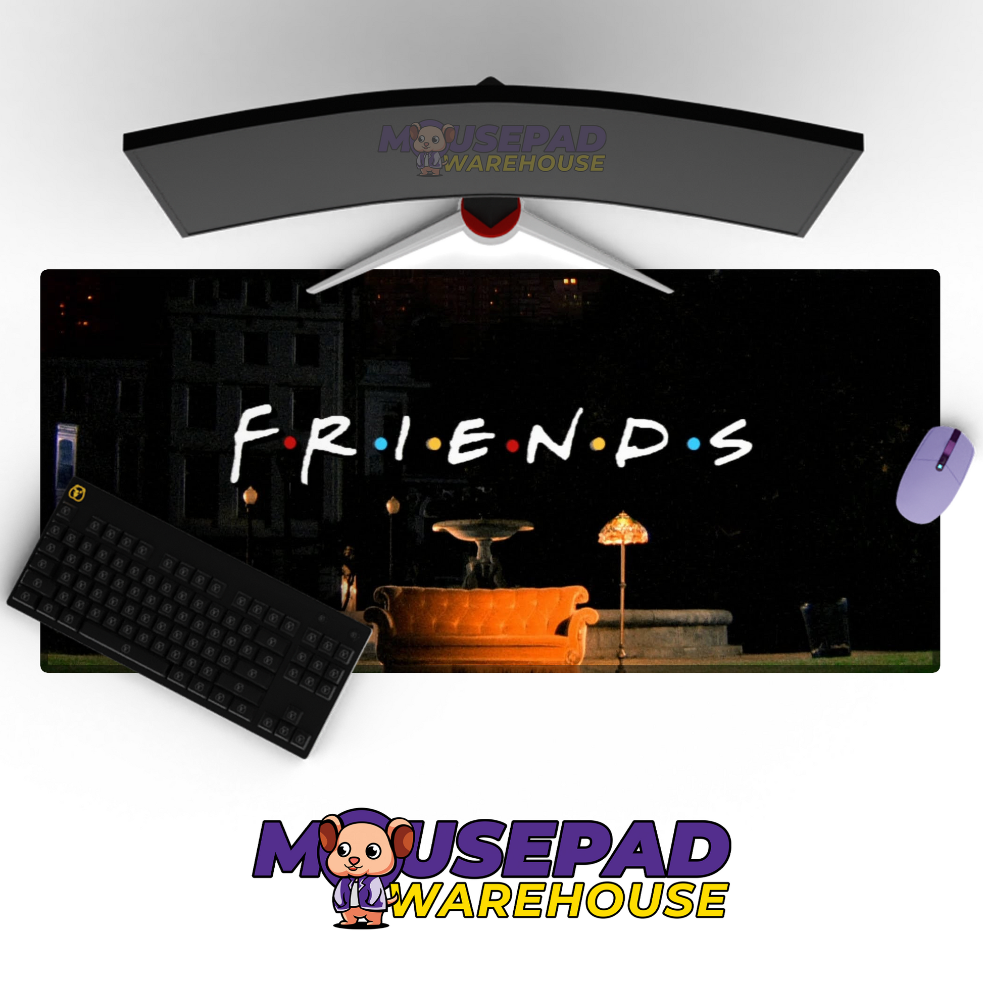 Friends V29 Mousepad Mockup