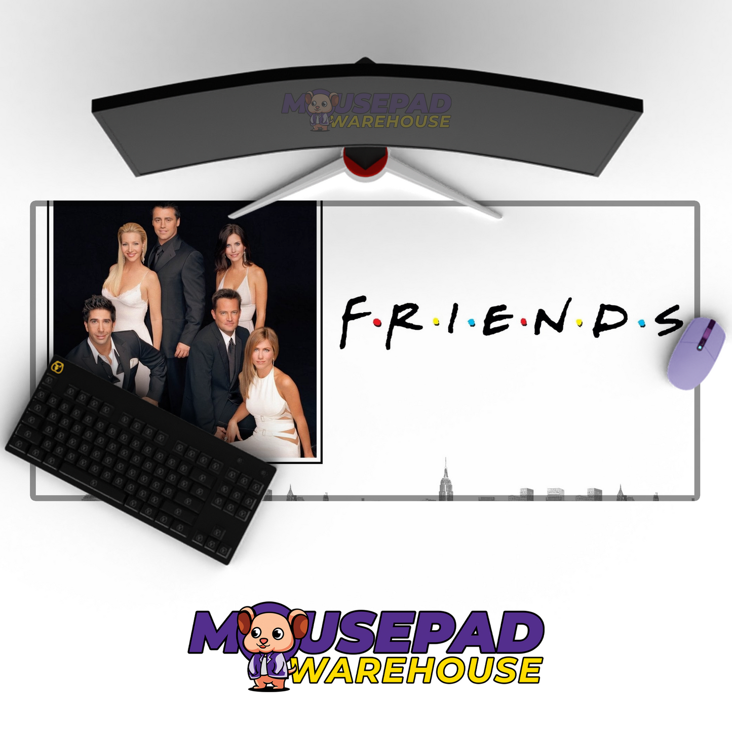 Friends V3 Mousepad Mockup