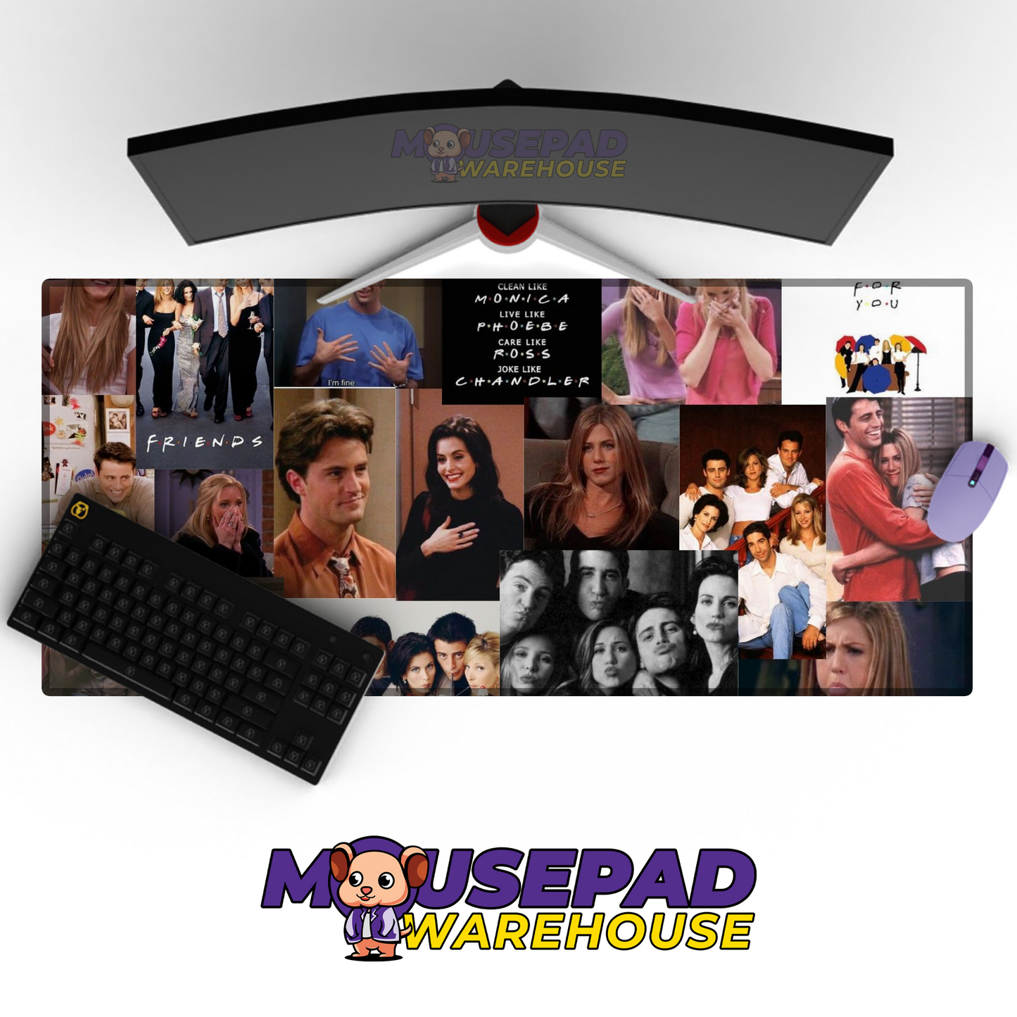Friends V4 Mousepad Mockup