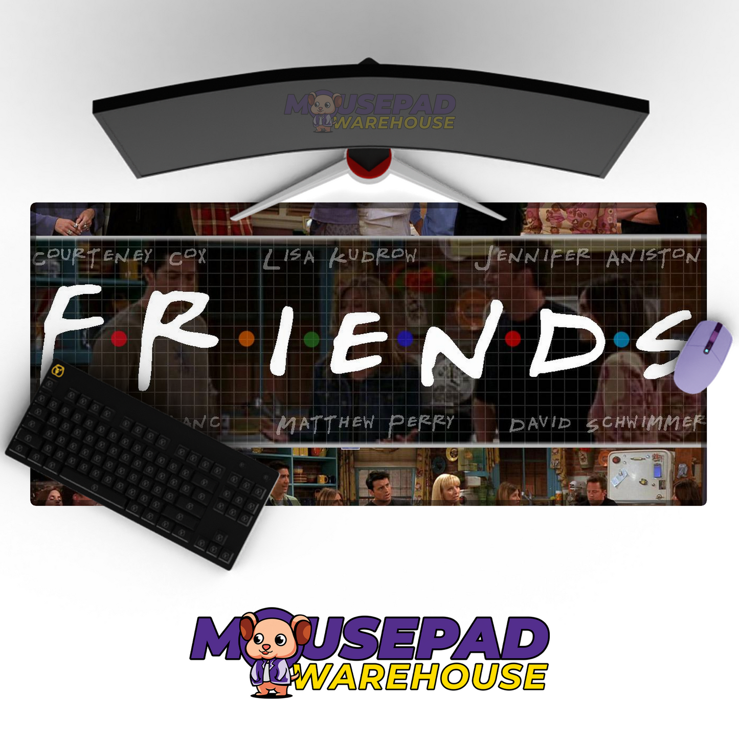 Friends V6 Mousepad Mockup
