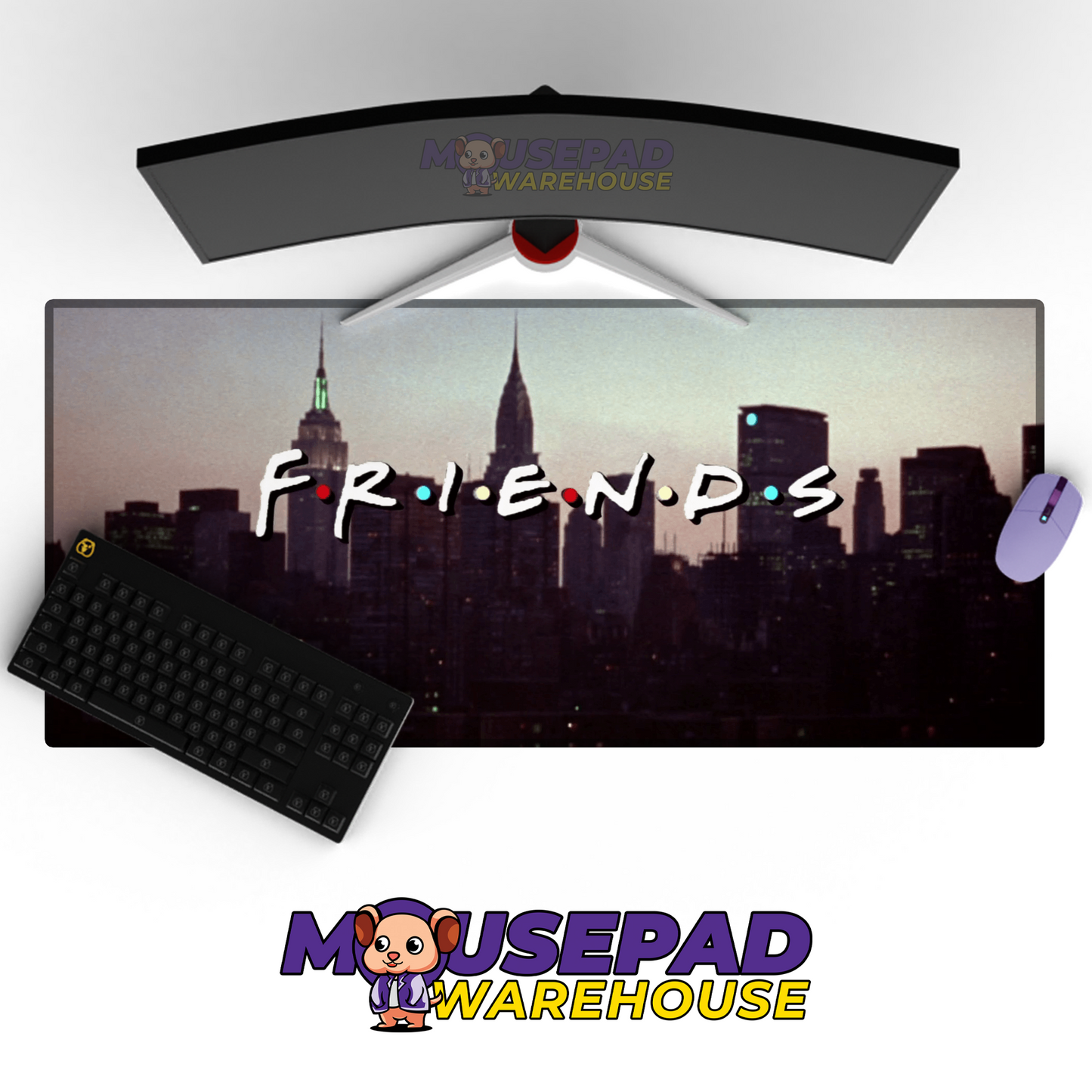 Friends V8 Mousepad Mockup