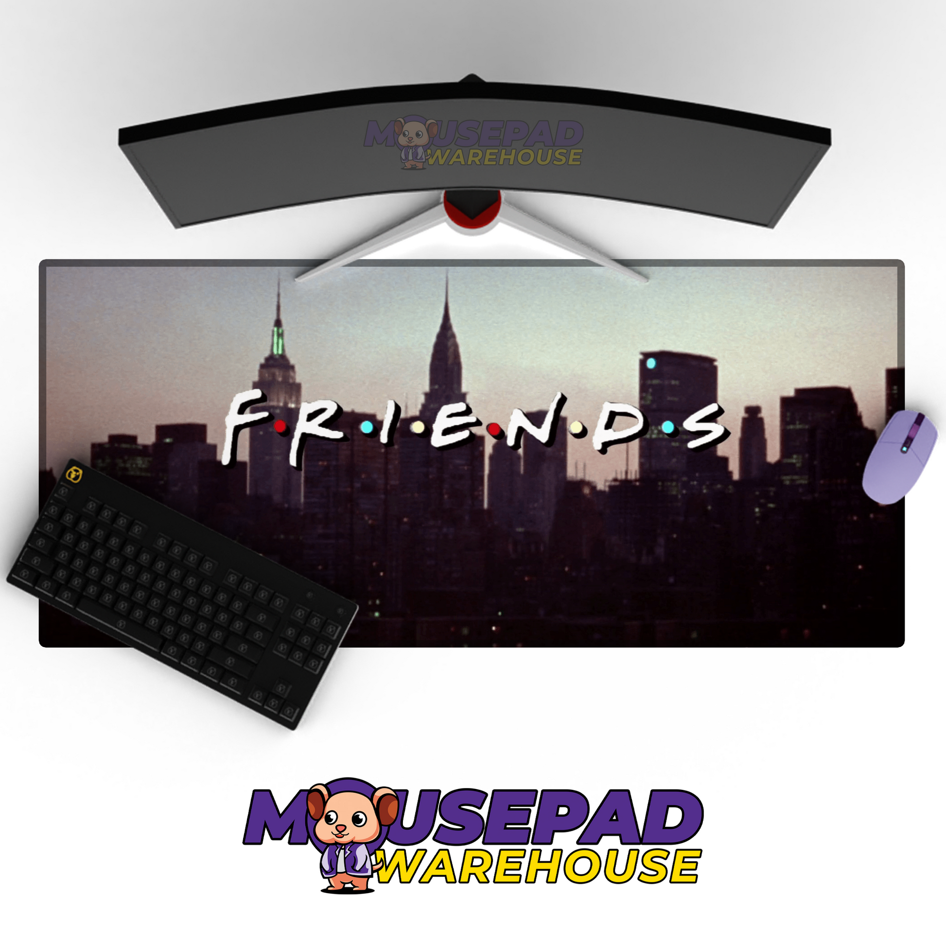 Friends V8 Mousepad Mockup
