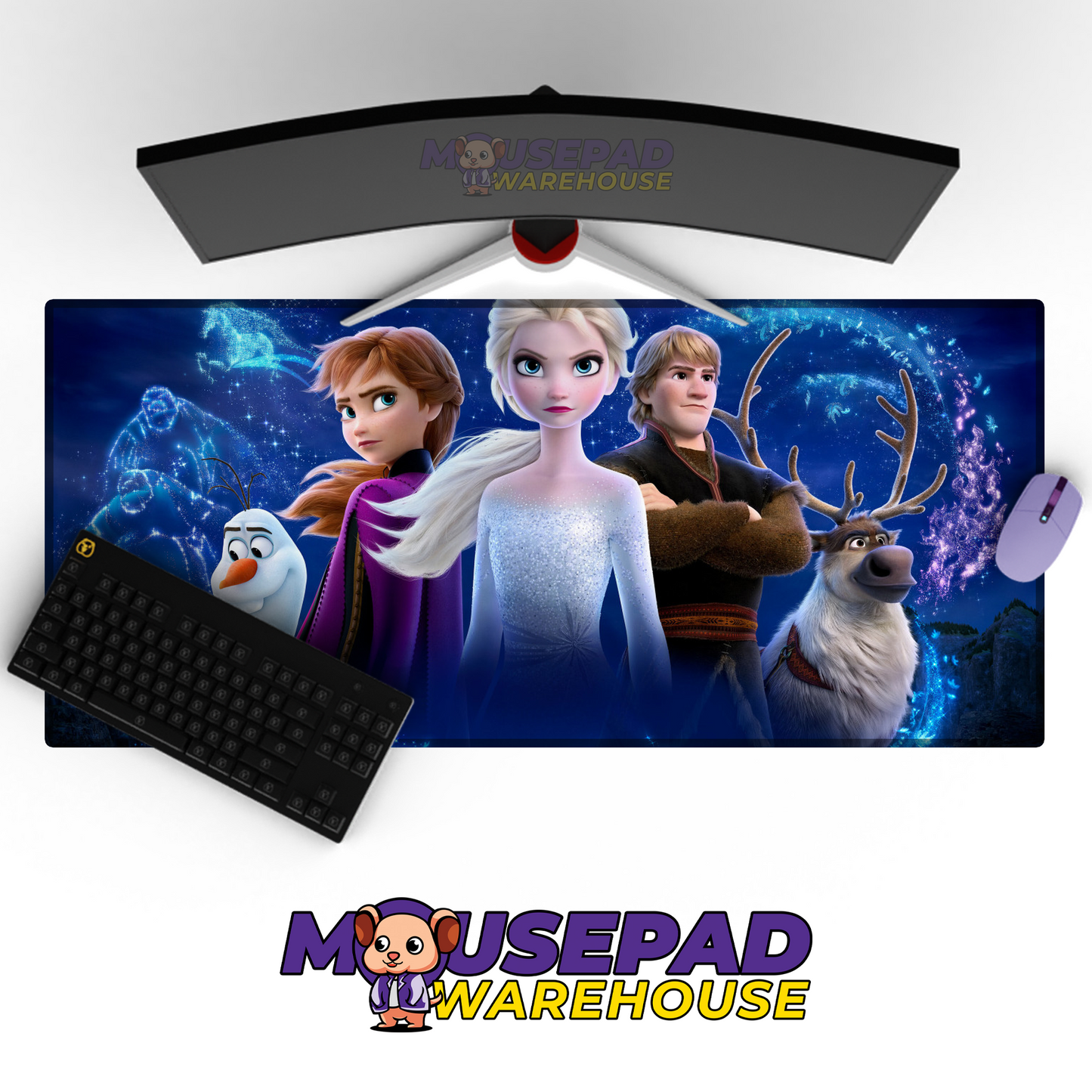 Frozen V2 Mousepad Mockup