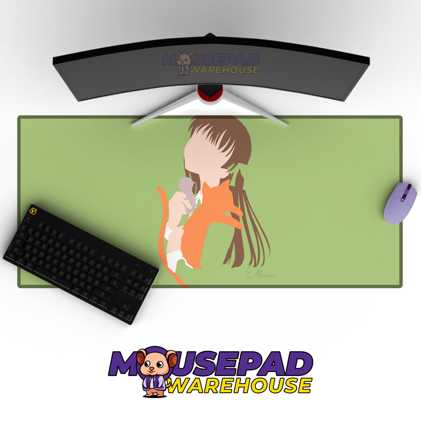 Fruits Basket V19 Mousepad Mockup