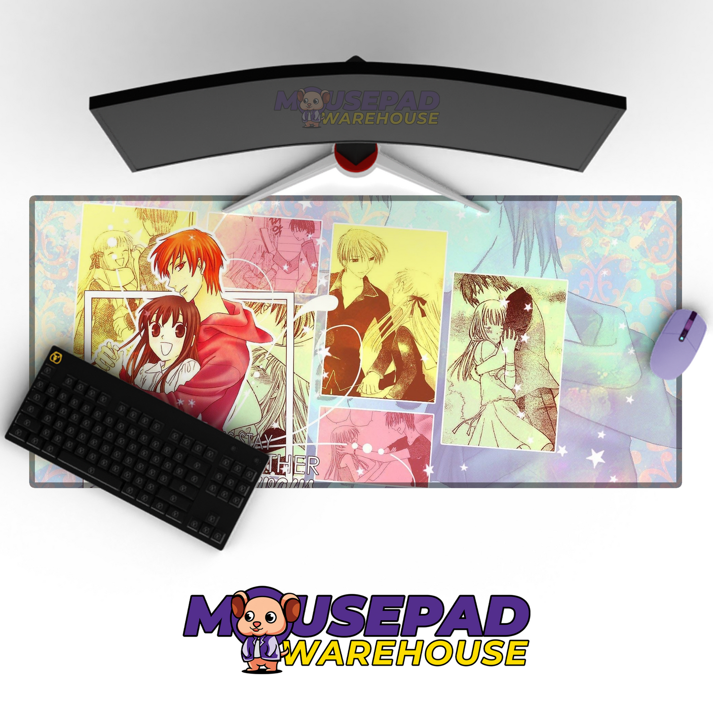 Fruits Basket V1 Mousepad Mockup