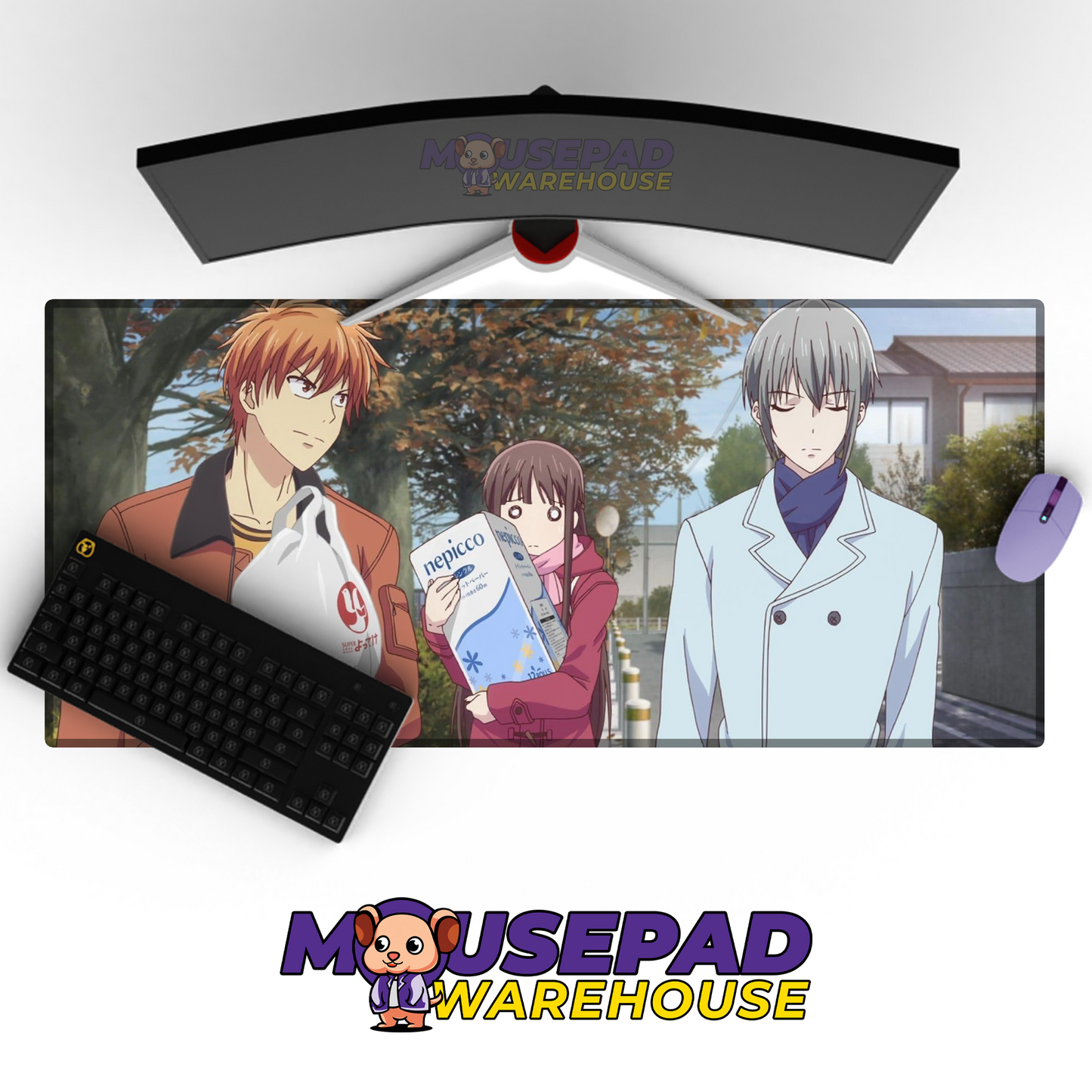 Fruits Basket V35 Mousepad Mockup