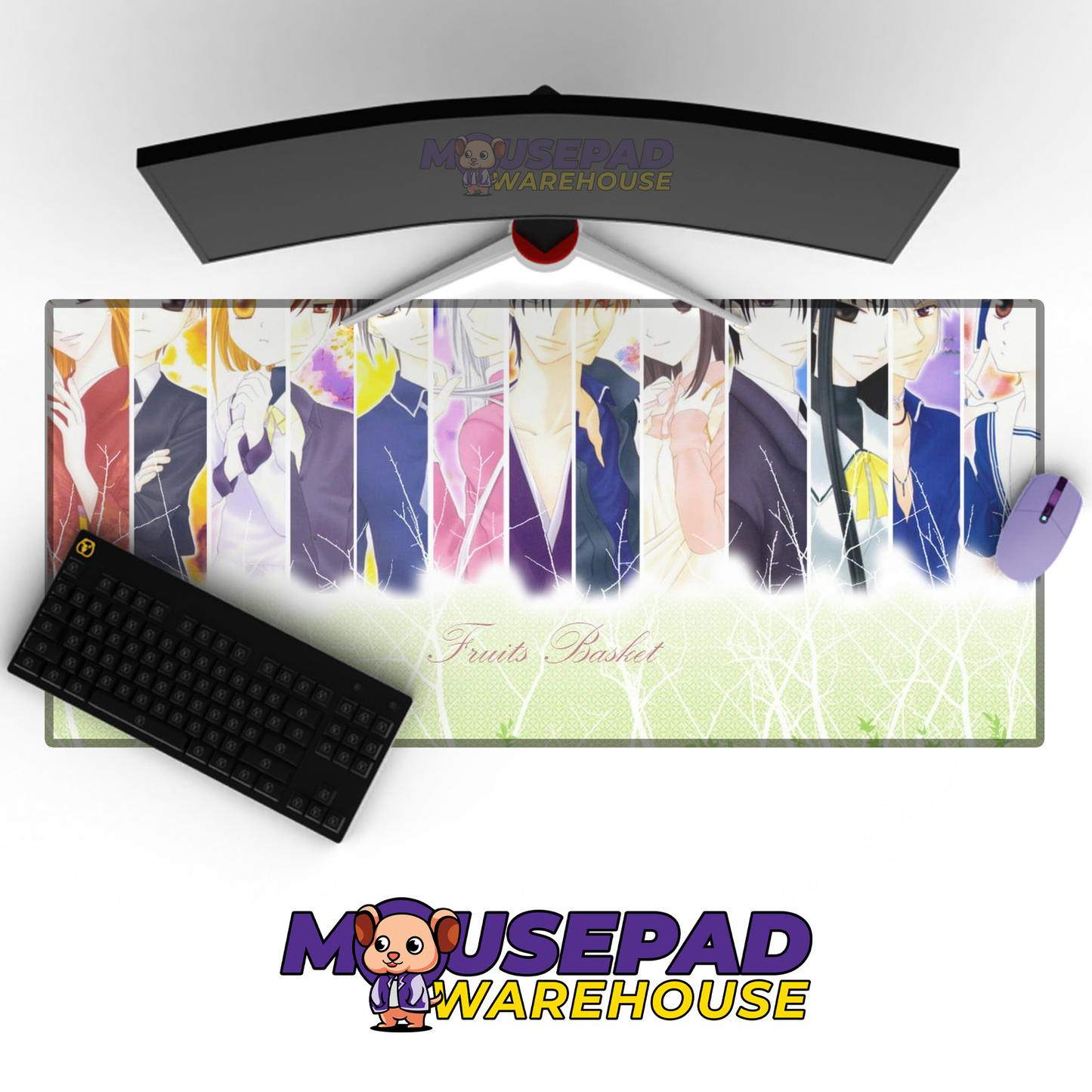 Fruits Basket V3 Mousepad Mockup
