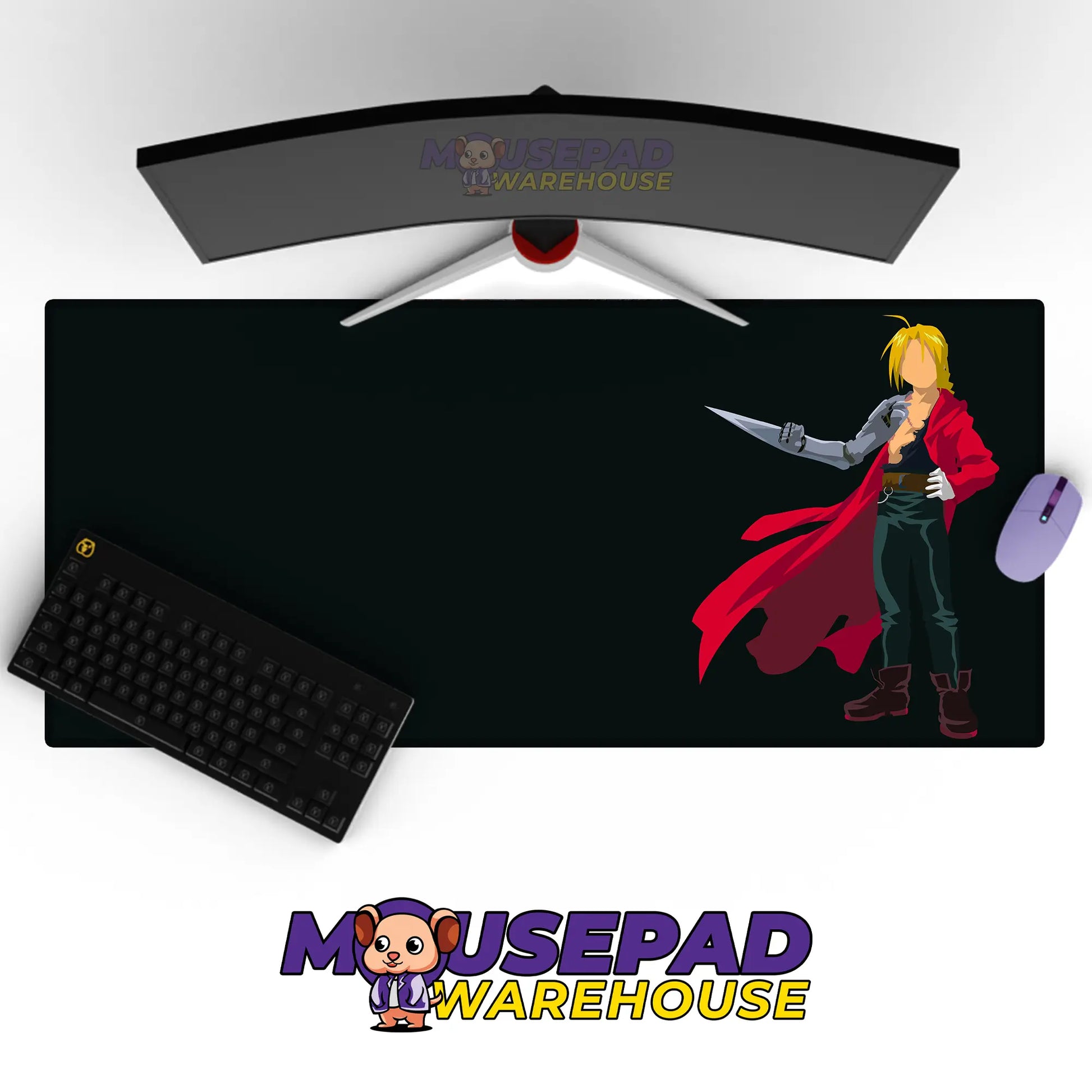 Fullmetal Alchemist Anime Mousepad 1002877 MousepadWarehouse.com