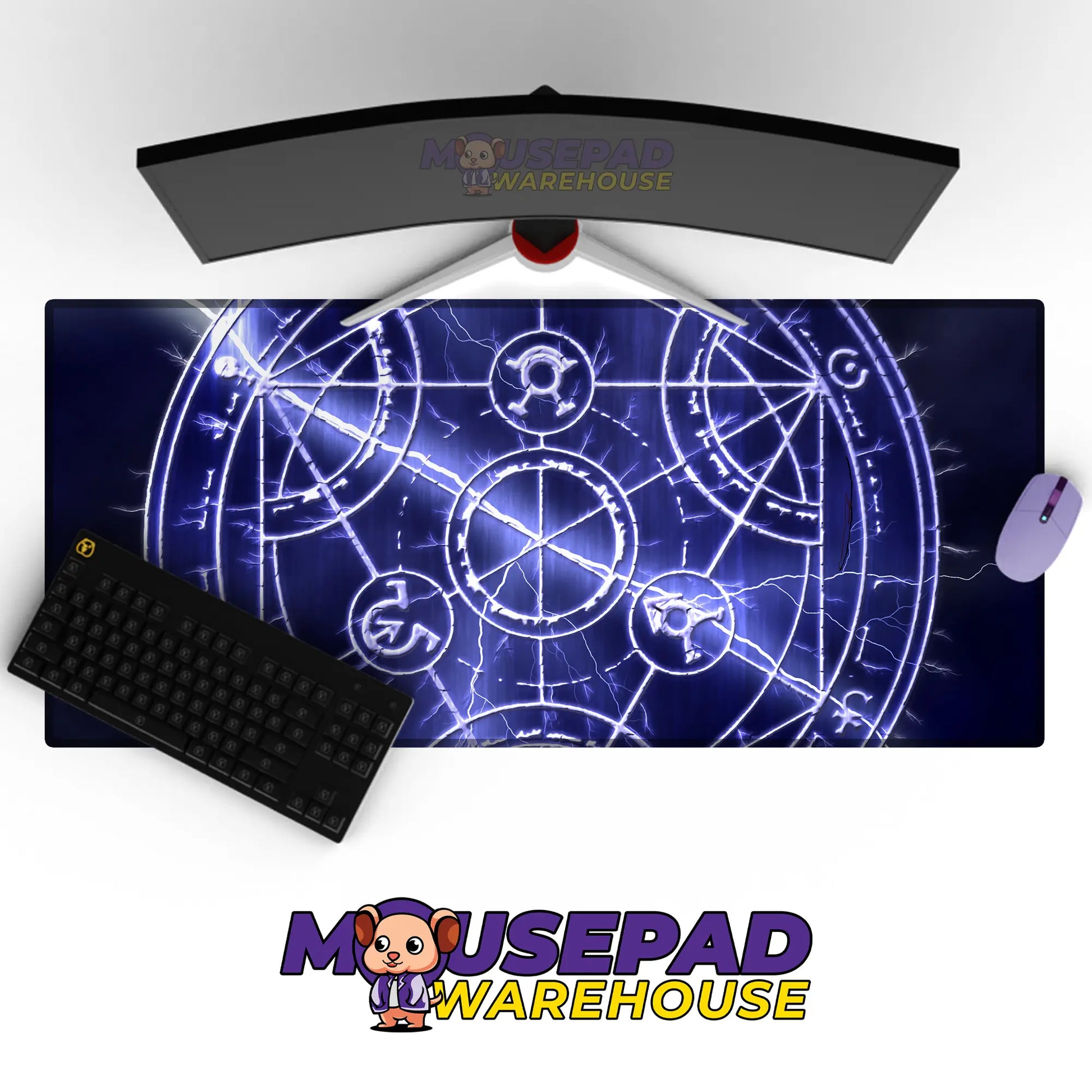 Fullmetal Alchemist Anime Mousepad 107095 MousepadWarehouse.com