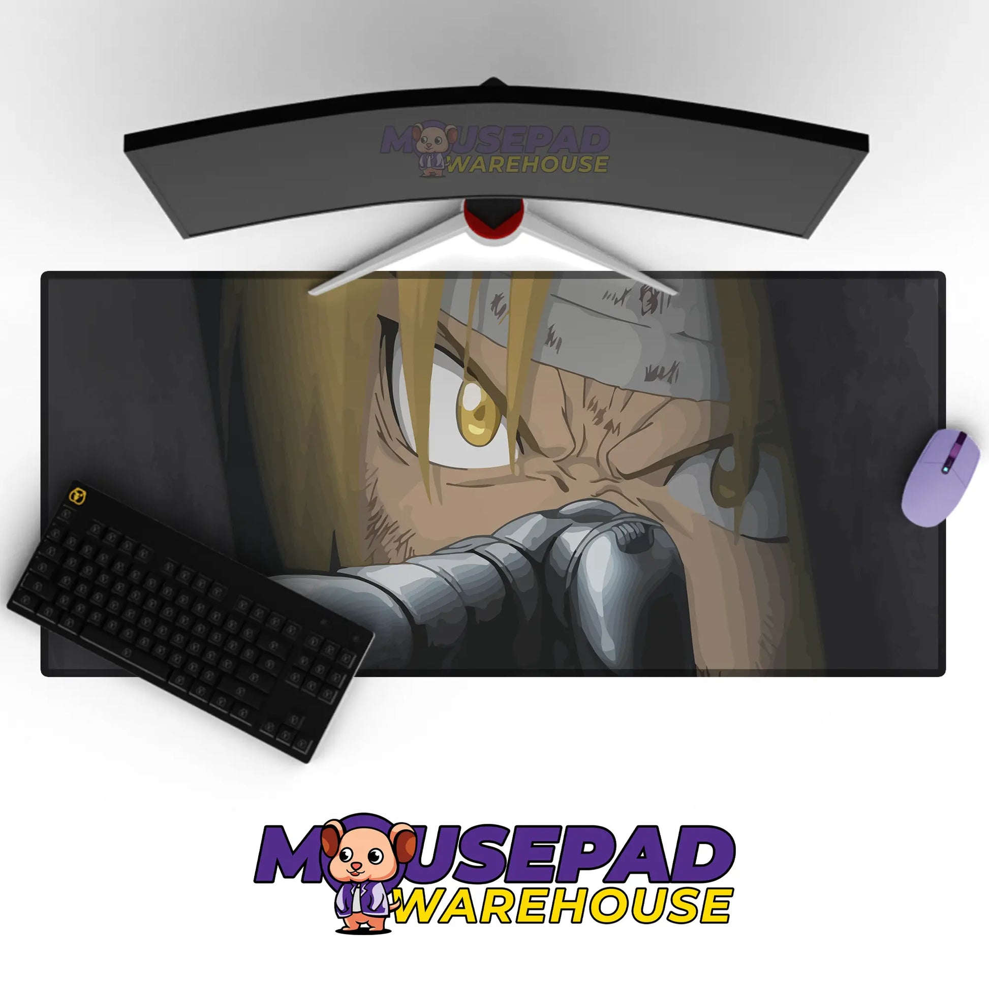 Fullmetal Alchemist Anime Mousepad 206454 MousepadWarehouse.com