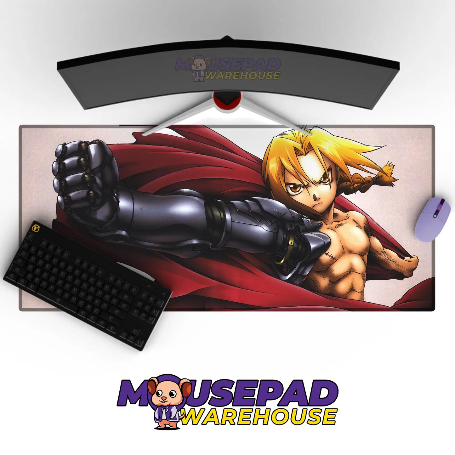 Fullmetal Alchemist Anime Mousepad 278485 MousepadWarehouse.com