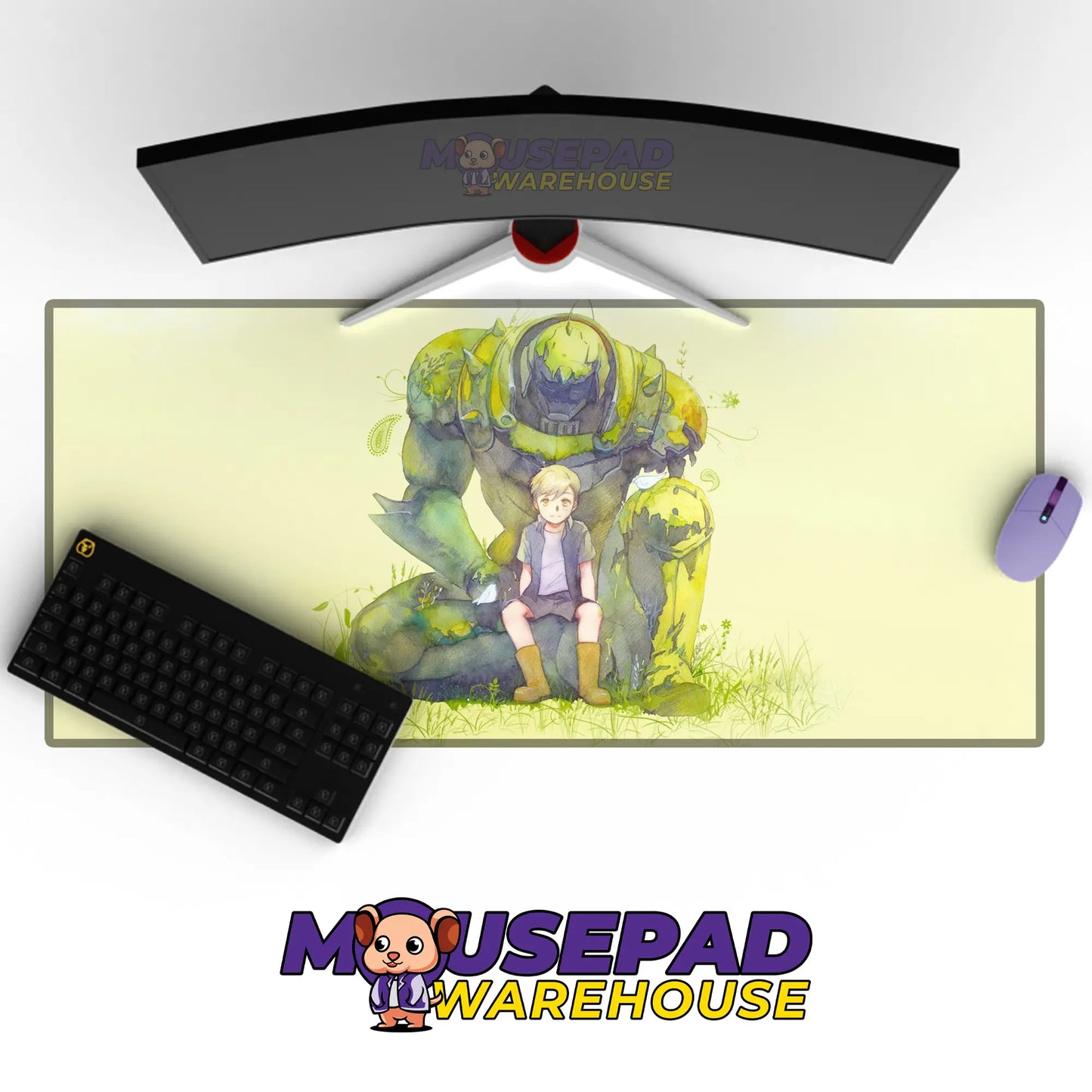 Fullmetal Alchemist Anime Mousepad 314901 MousepadWarehouse.com