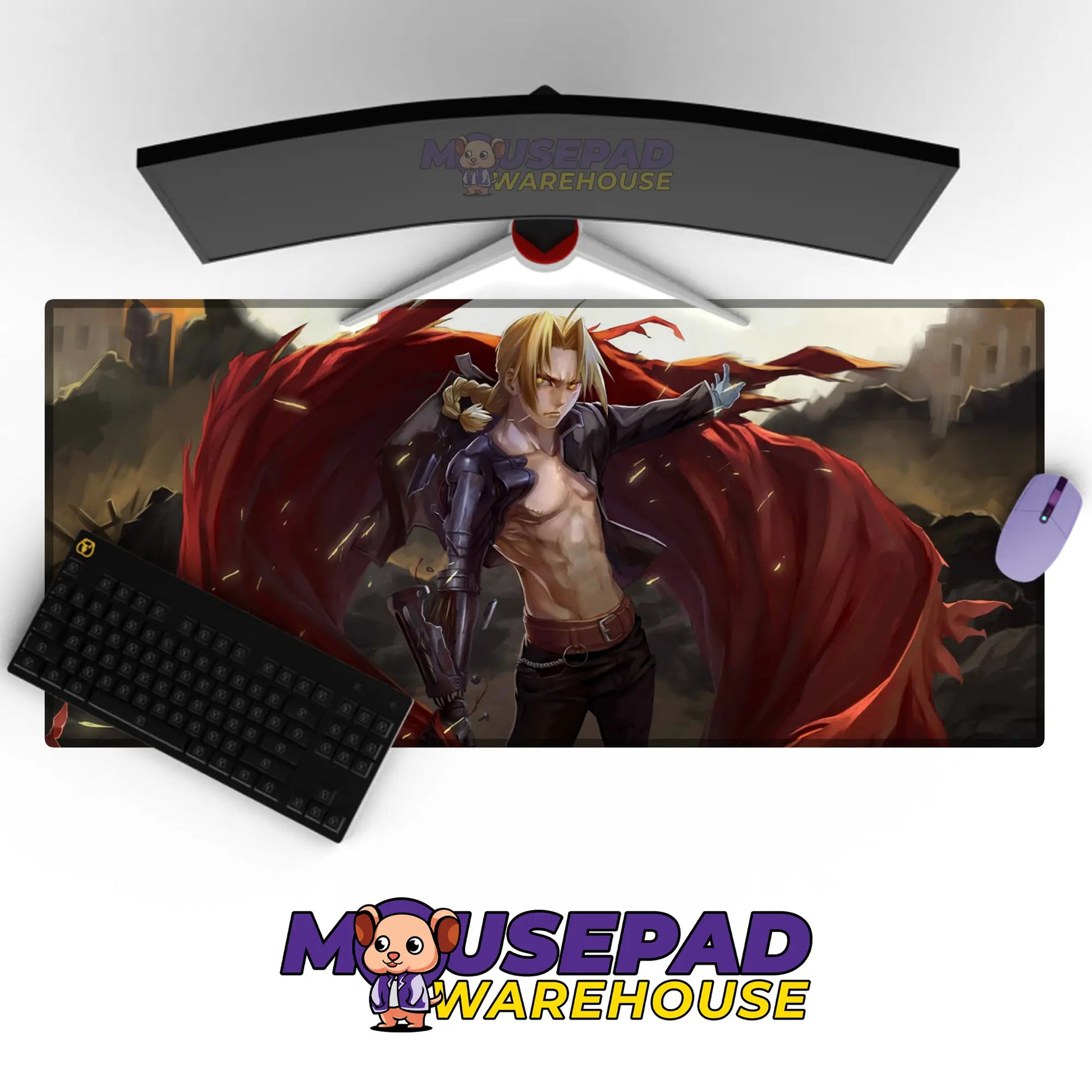 Fullmetal Alchemist Anime Mousepad 734739 MousepadWarehouse.com