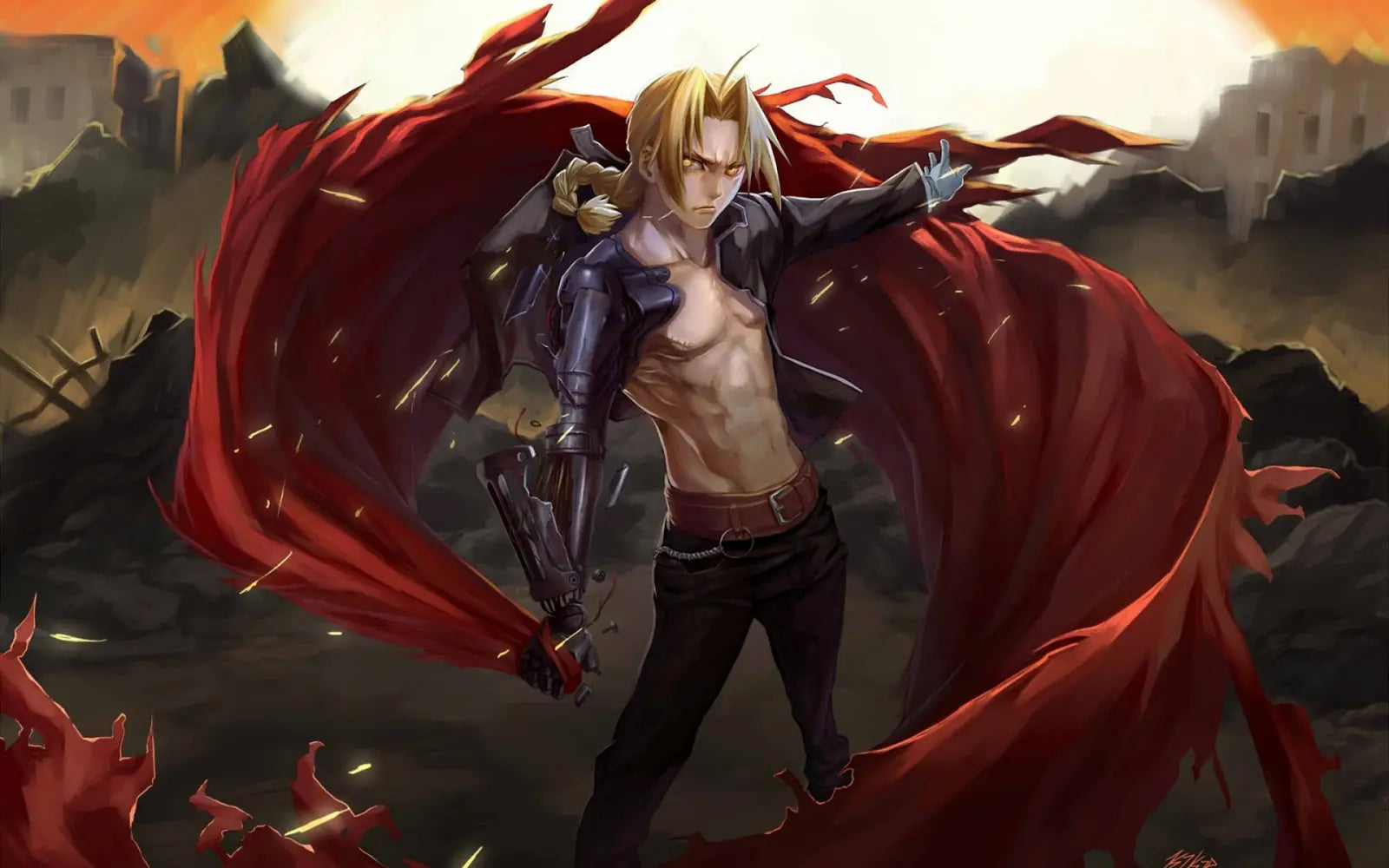 Fullmetal Alchemist Anime Mousepad 734739 MousepadWarehouse.com