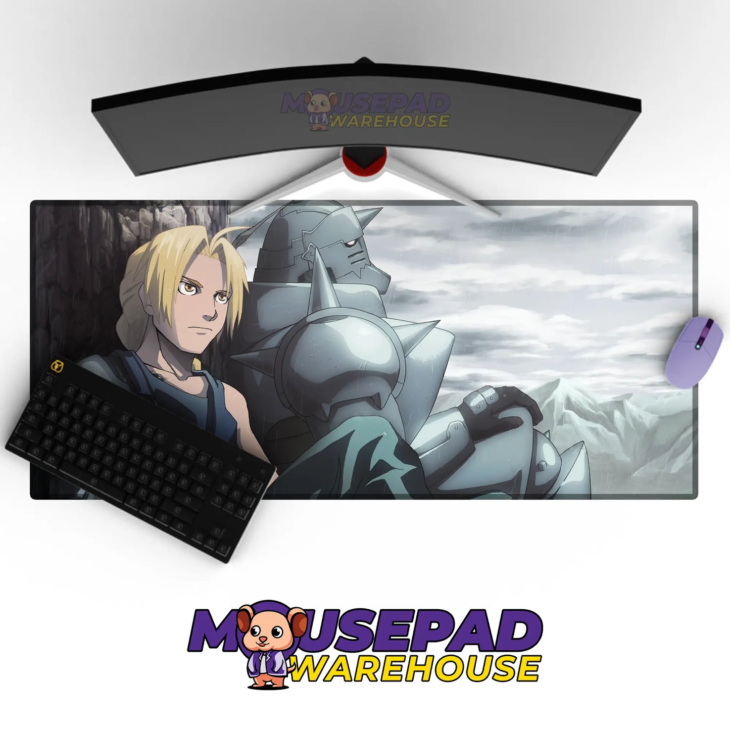 Fullmetal Alchemist Anime Mousepad 778396 MousepadWarehouse.com