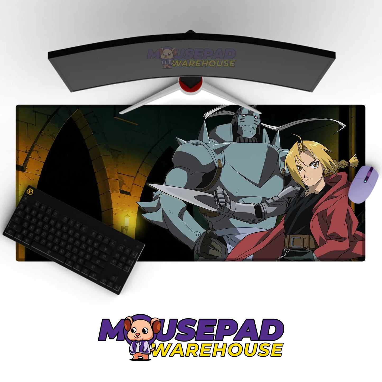 Fullmetal Alchemist Anime Mousepad 857365 MousepadWarehouse.com