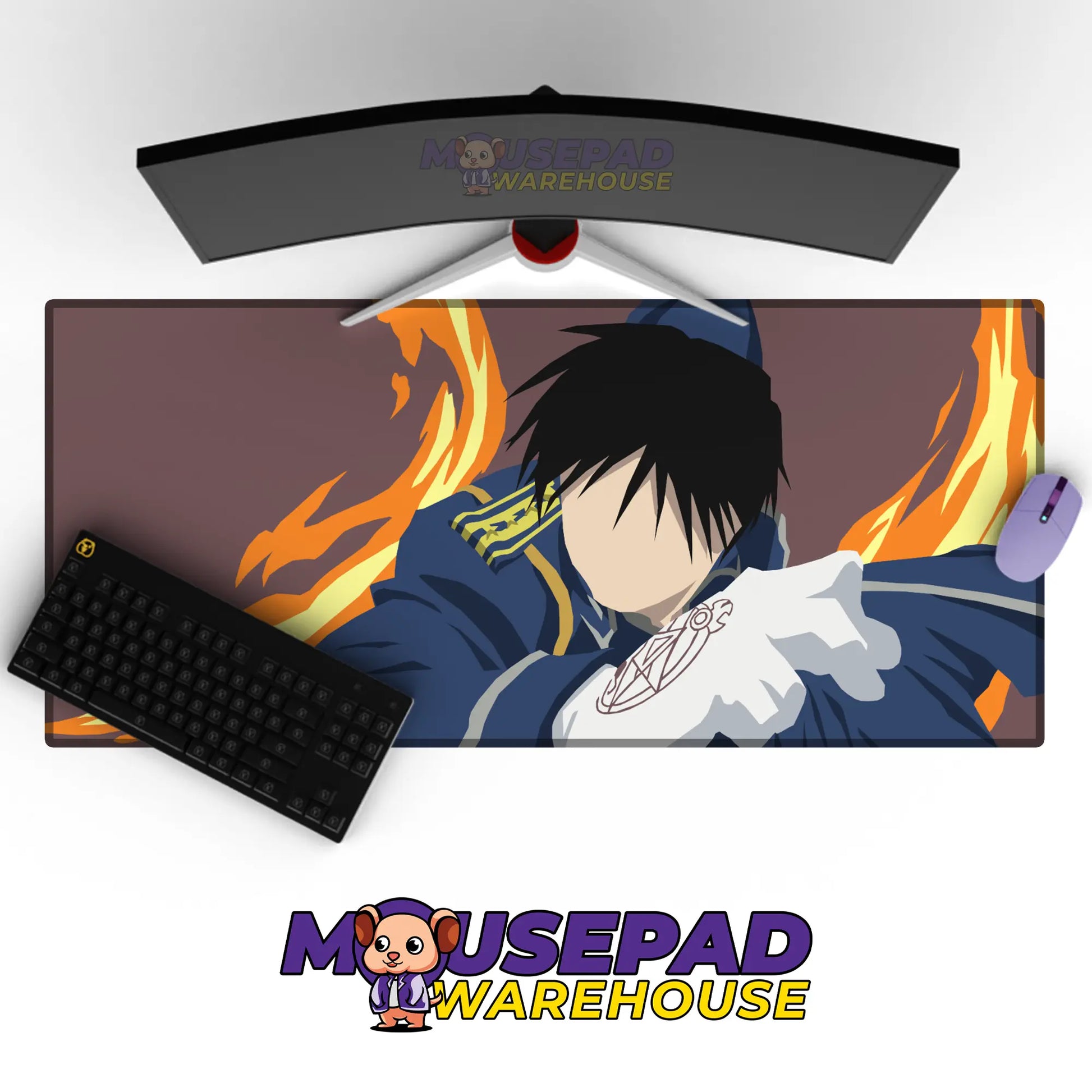 Fullmetal Alchemist Anime Mousepad 912198 MousepadWarehouse.com