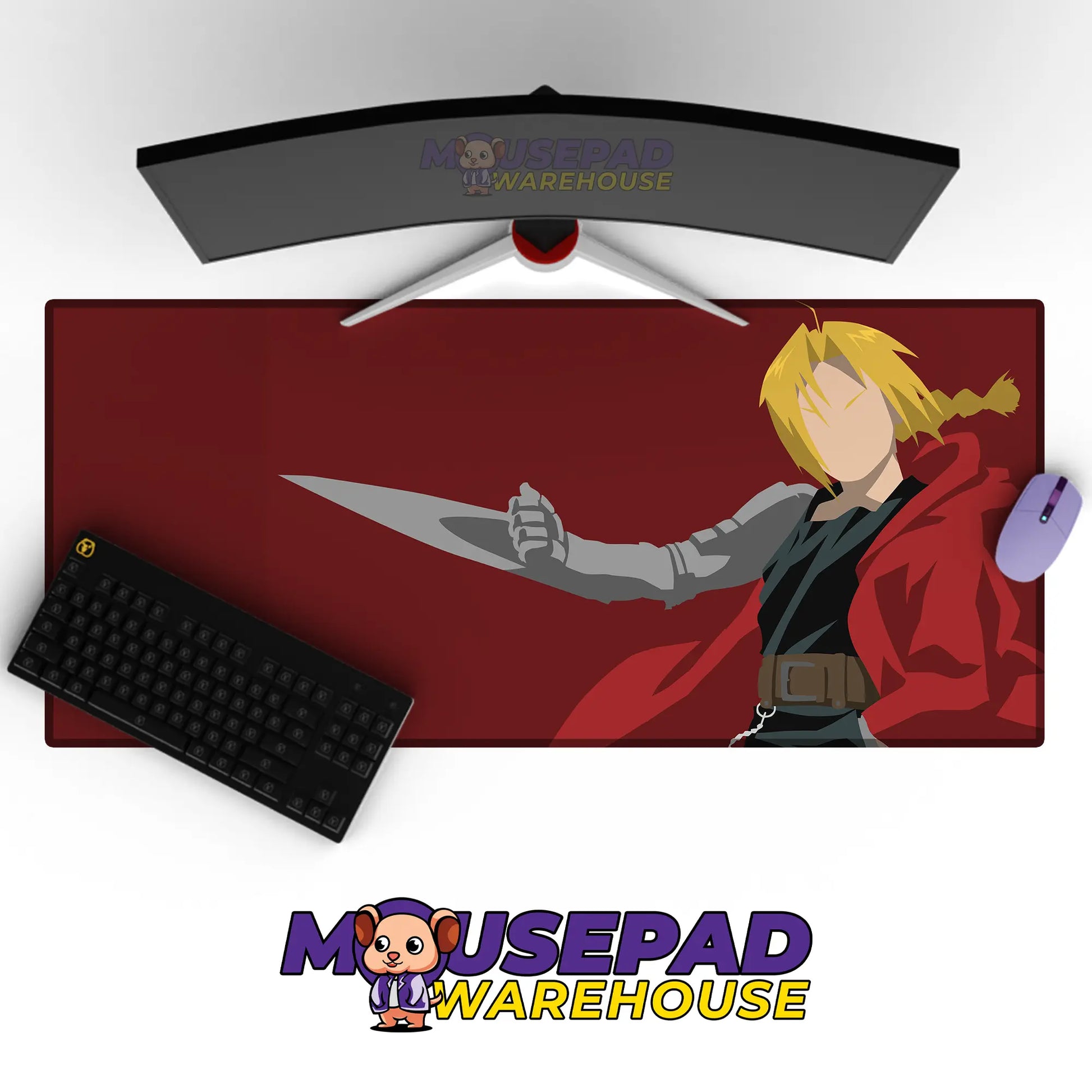 Fullmetal Alchemist Anime Mousepad 970376 MousepadWarehouse.com