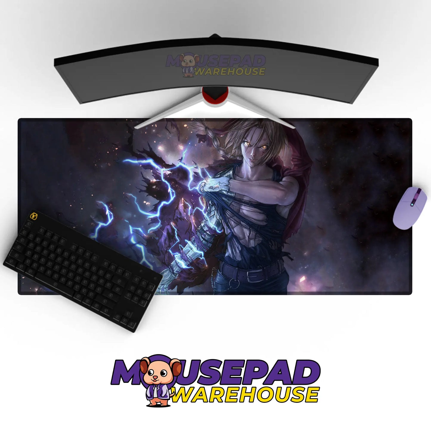 Fullmetal Alchemist Anime Mousepad 997906 MousepadWarehouse.com