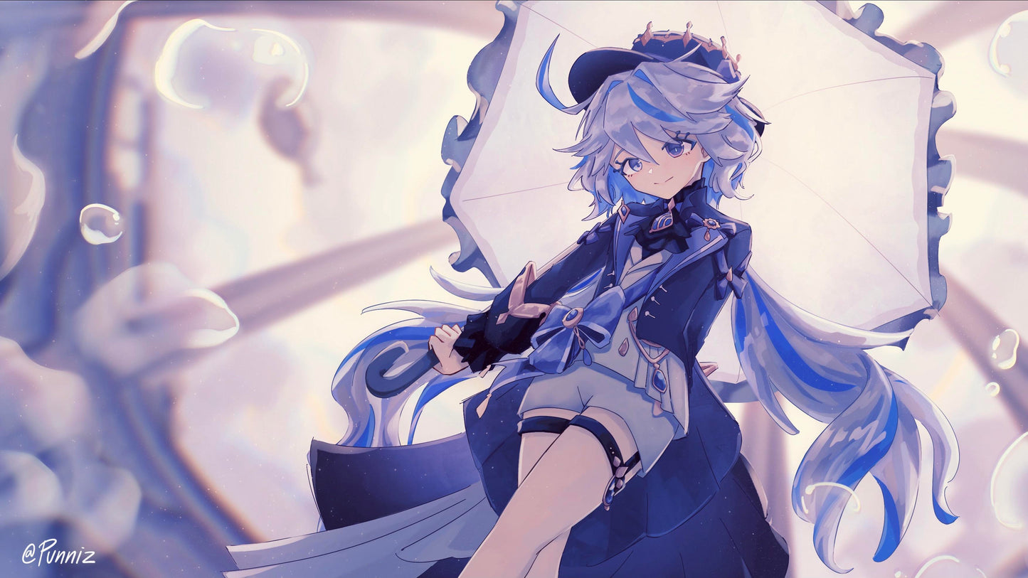Furina Genshin Impact V16 Mousepad