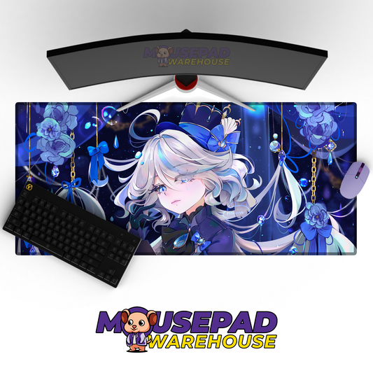 Furina Genshin Impact V27 Mousepad Mockup